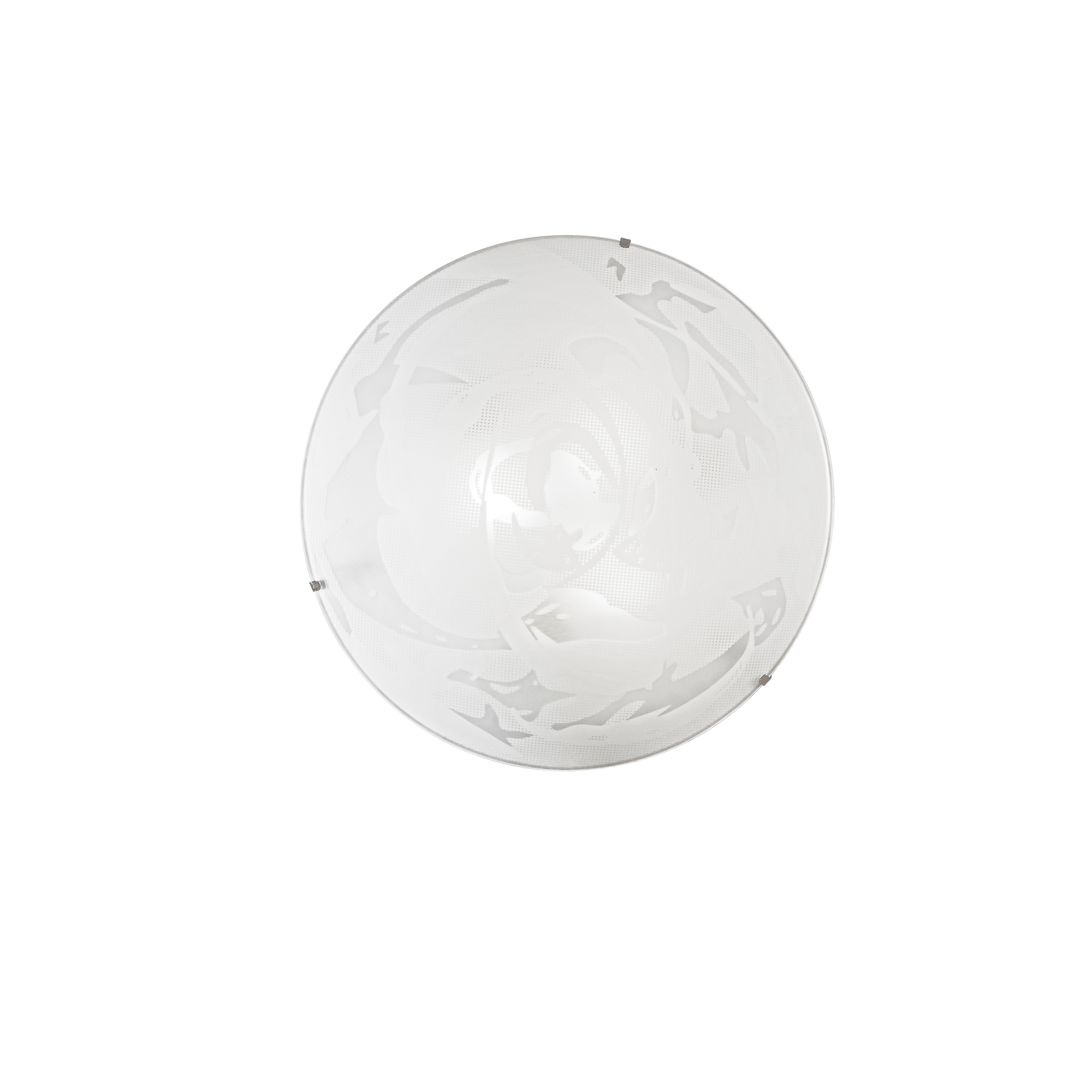 ALABASTRO ceiling light in white glass Ø 40 cm - Luce Ambiente e Design