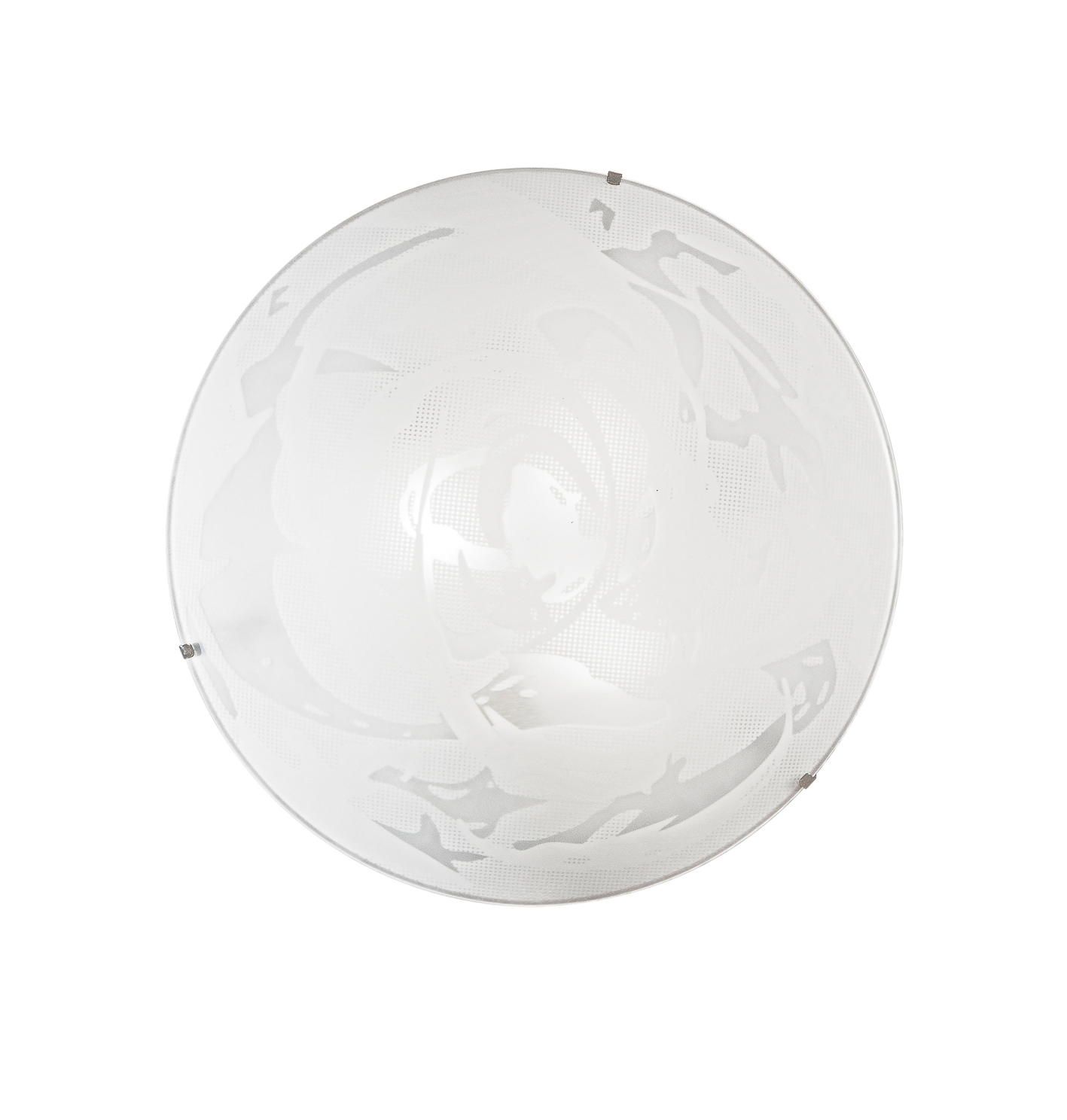 ALABASTRO ceiling light in white glass Ø 50 cm - Luce Ambiente e Design