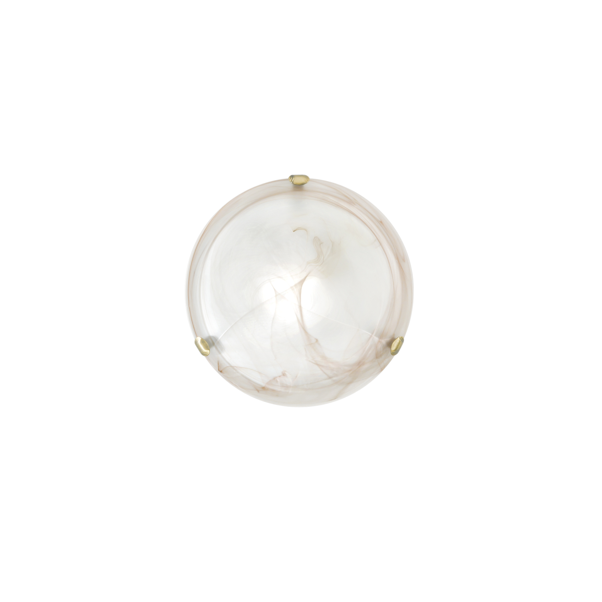DUNA ceiling light in tobacco glass Ø 30 cm - Luce Ambiente e Design