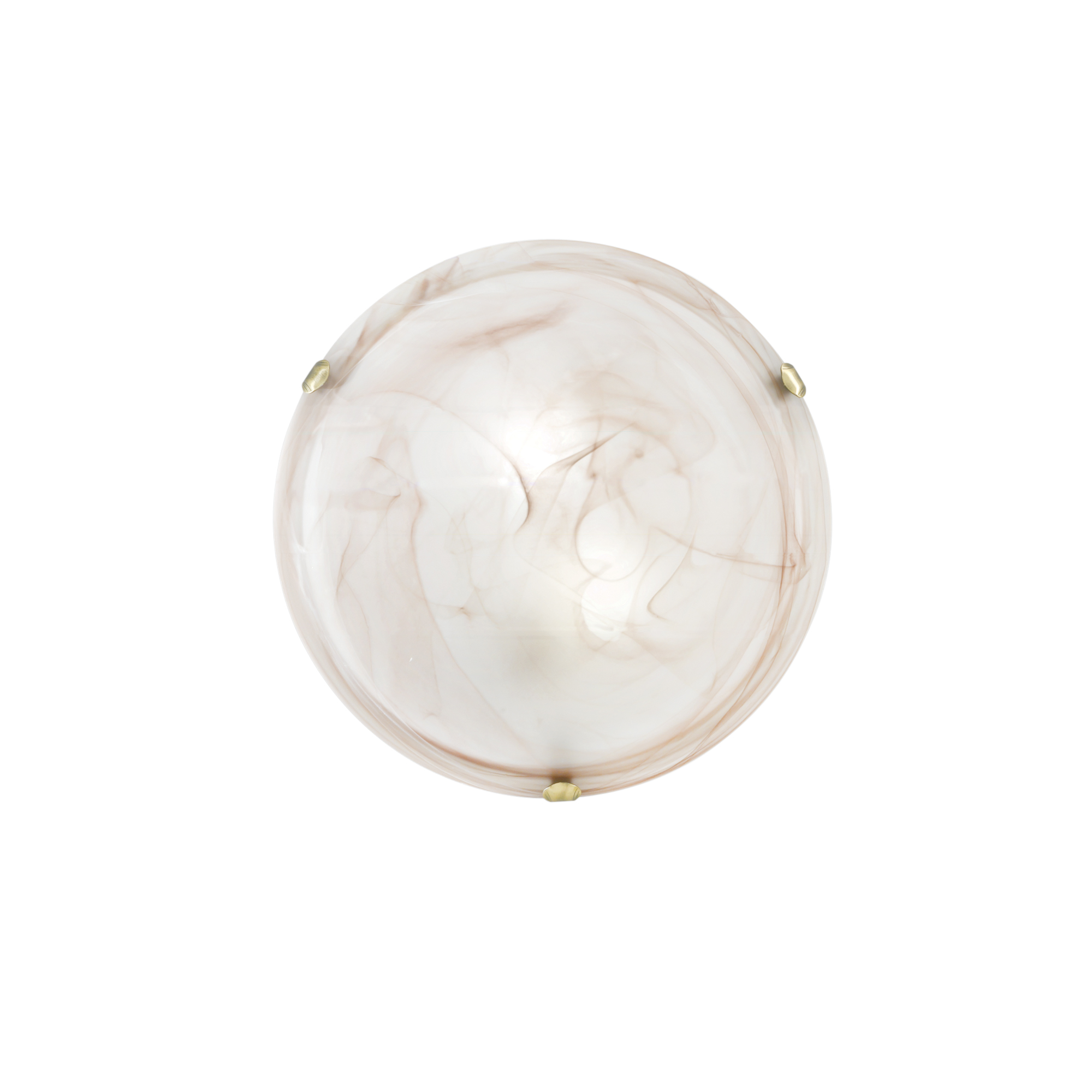 DUNA ceiling light in tobacco glass Ø 40 cm - Luce Ambiente e Design