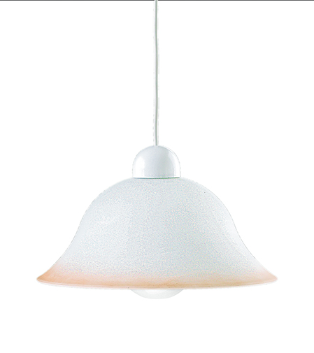 700 pendant light in pink glass - Luce Ambiente e Design