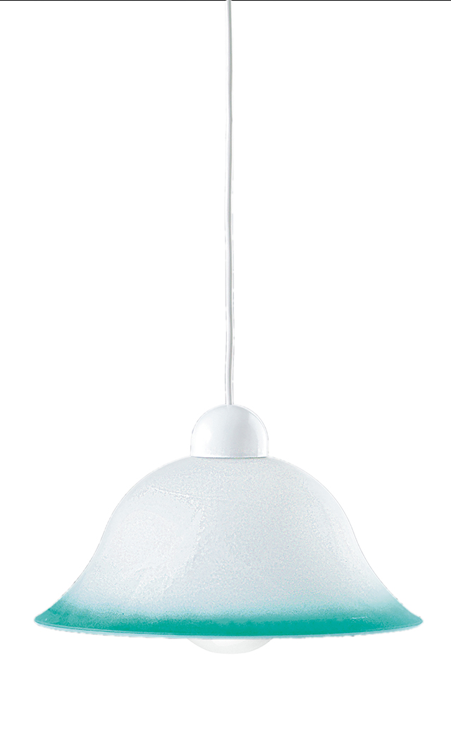 700 pendant light in green glass - Luce Ambiente e Design