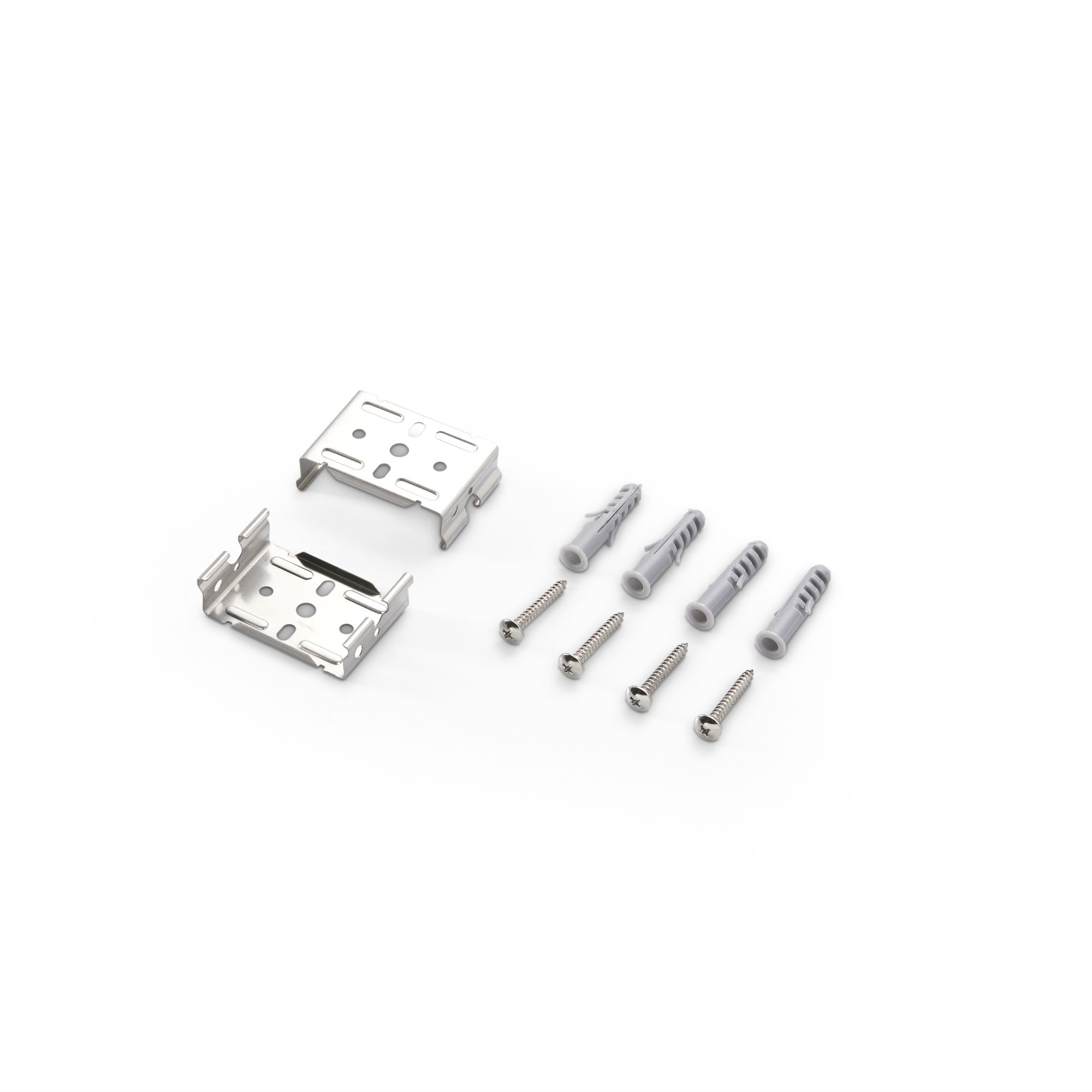 Kit 2 brackets for BUSBAR LED bar ceiling mounting - Intec