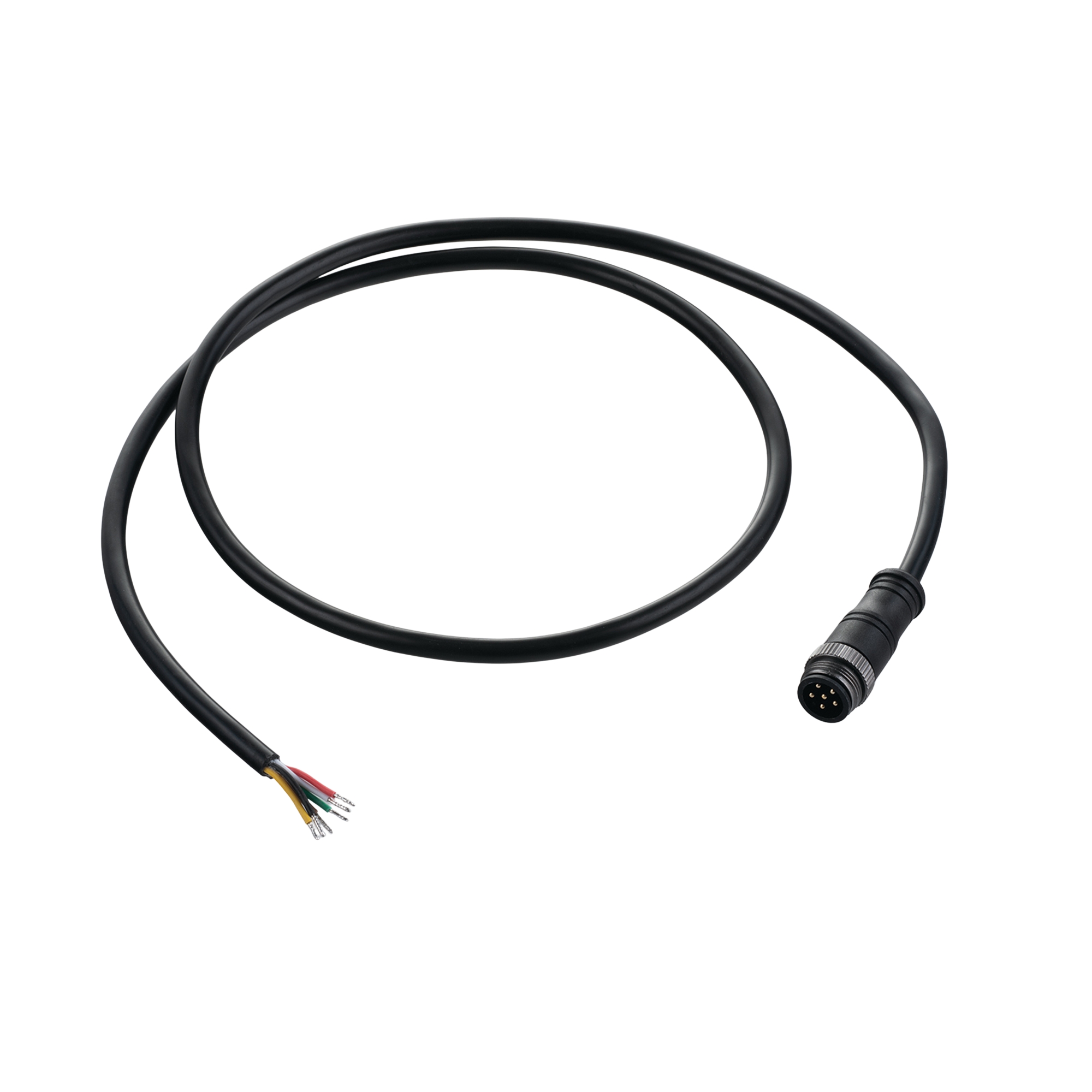 50 cm connection cable with M + loose wires connector - Intec
