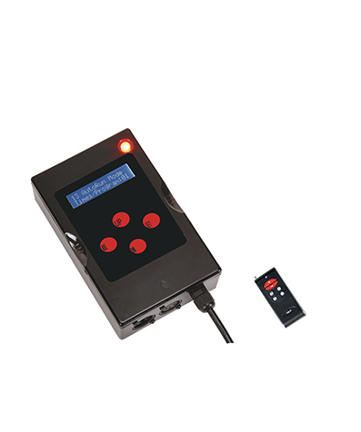 Master LED controller 3 channels for easy model projectors 230V out DMX/XLR-3 2 channels - Intec