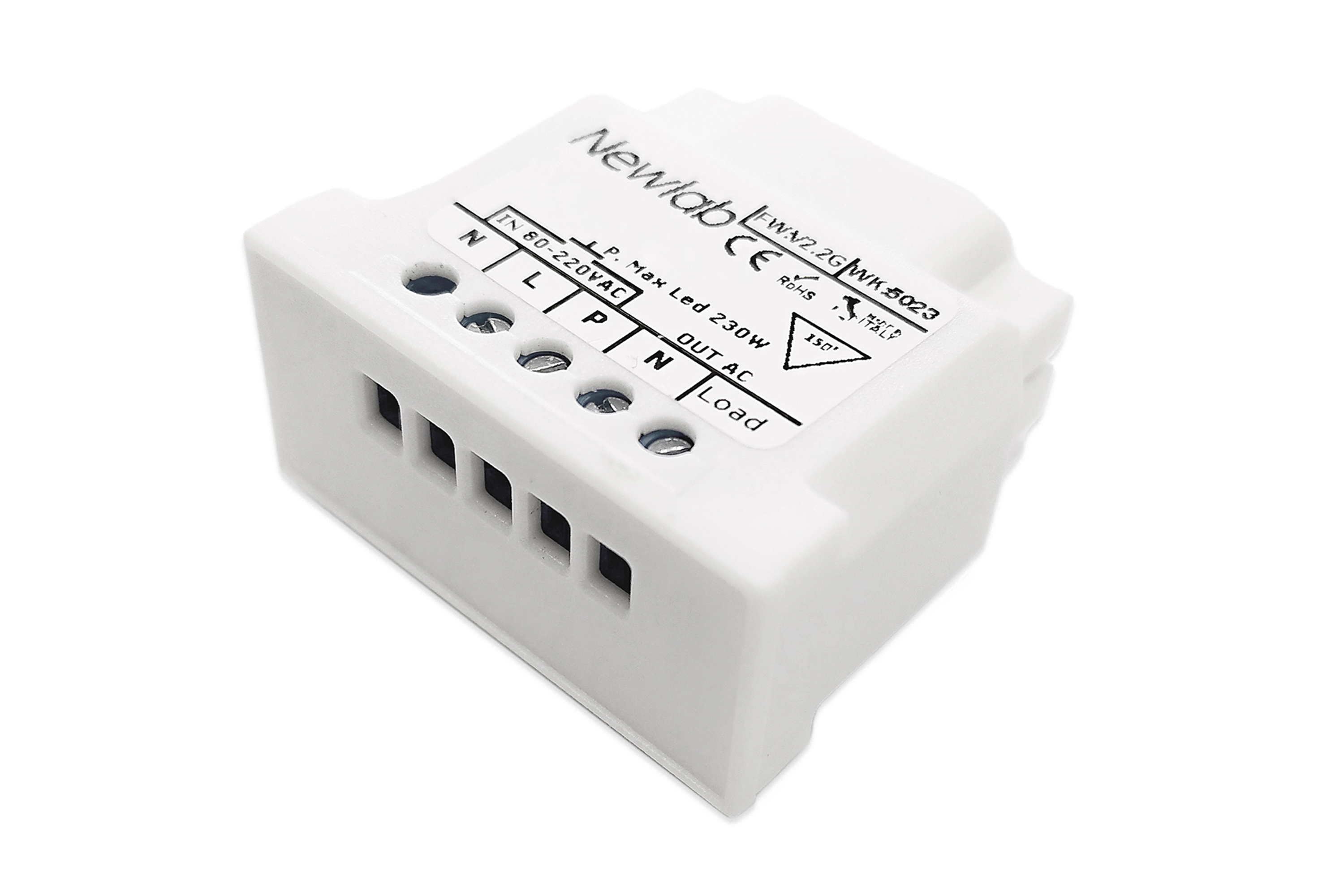 Dimmer - PUSH input phase-cut output without needing to modify the home electrical system - Intec