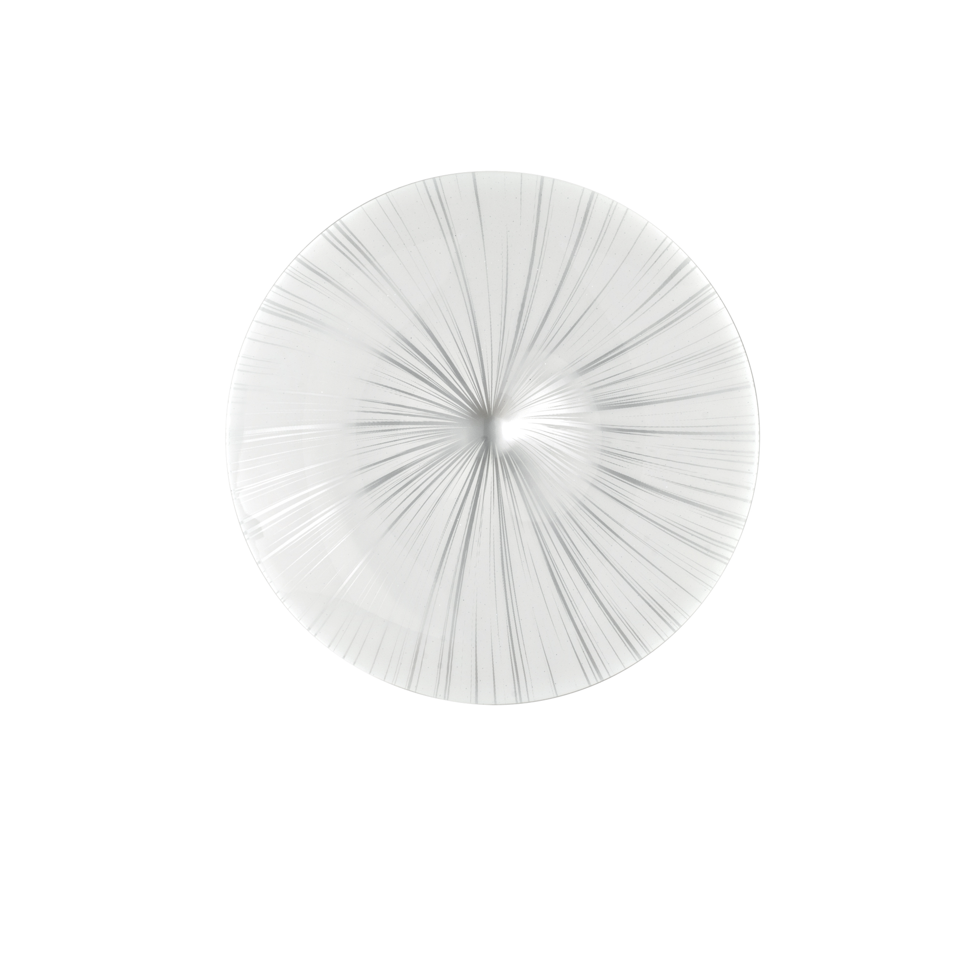 AGORA LED ceiling light in white and silver acrylic with CCT function Ø 50 cm - Luce Ambiente e Design