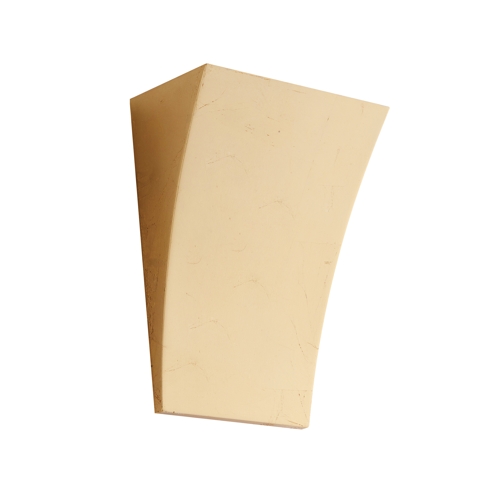 ALMA cove wall light in gold leaf - Luce Ambiente e Design