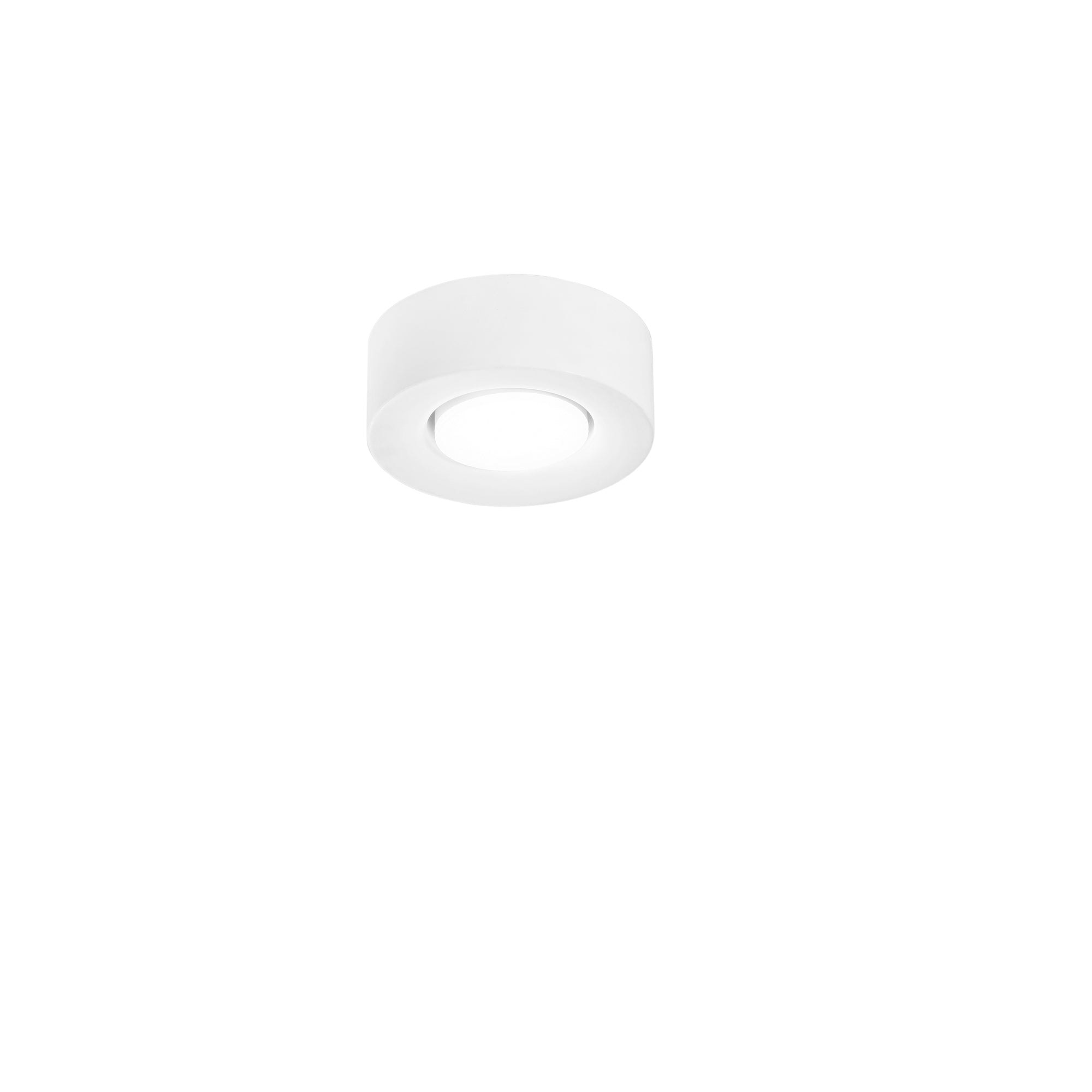 ATHEN round ceiling light in paintable plaster - Luce Ambiente e Design