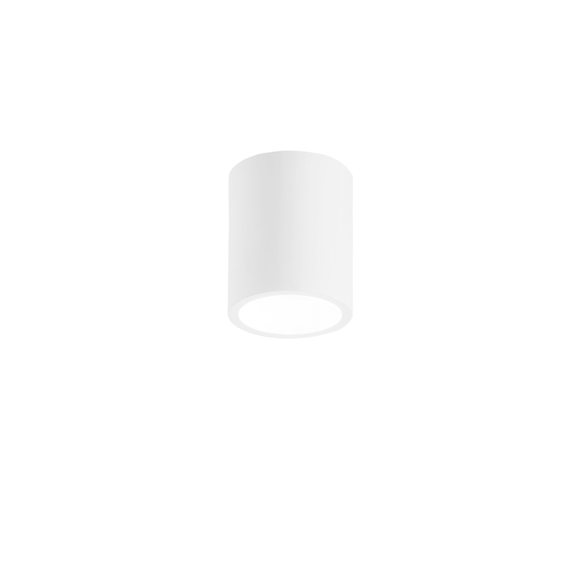 BANJIE ceiling light in paintable white plaster 13.5 x 11 x 11 cm - Luce Ambiente e Design