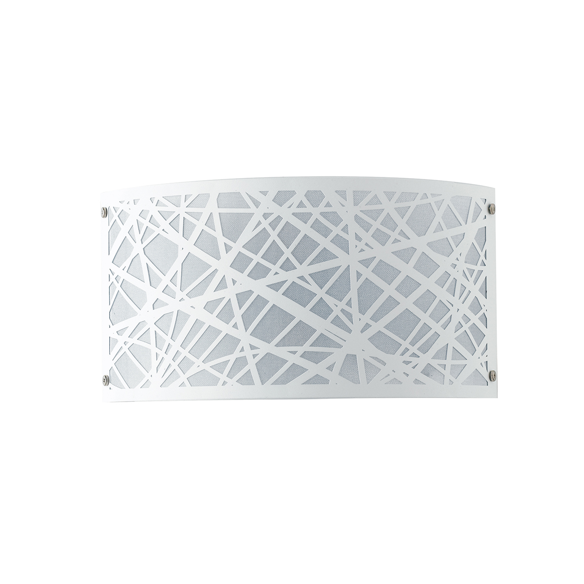 BATIK wall light in white steel with laser-cut decoration - Luce Ambiente e Design
