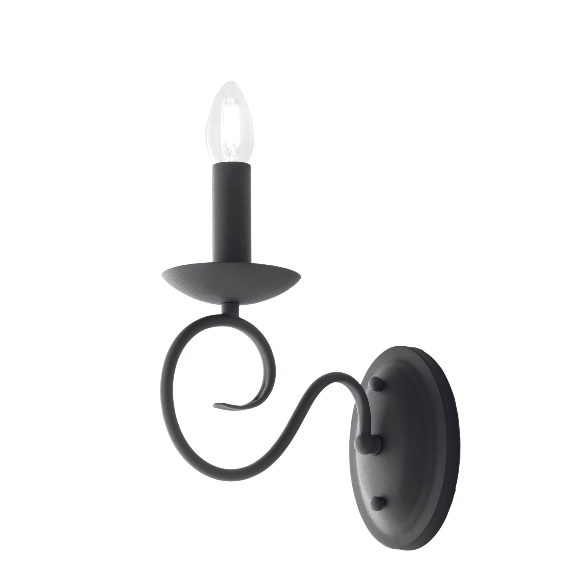 BEATRICE wall light in anthracite metal - Luce Ambiente e Design