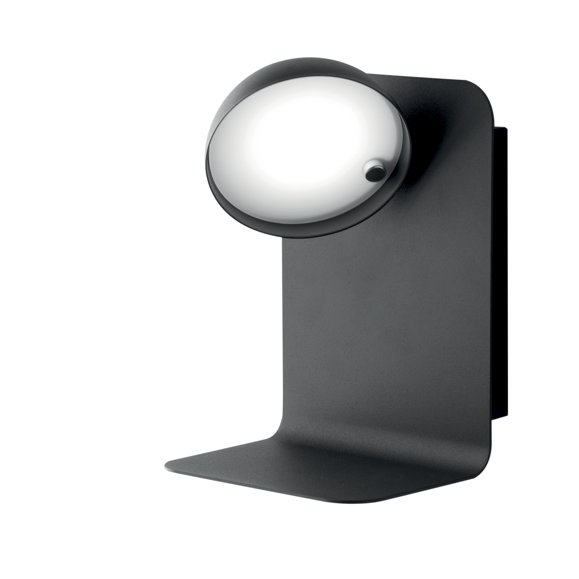 LED BOING wall light in black metal with adjustable head and USB port - Luce Ambiente e Design