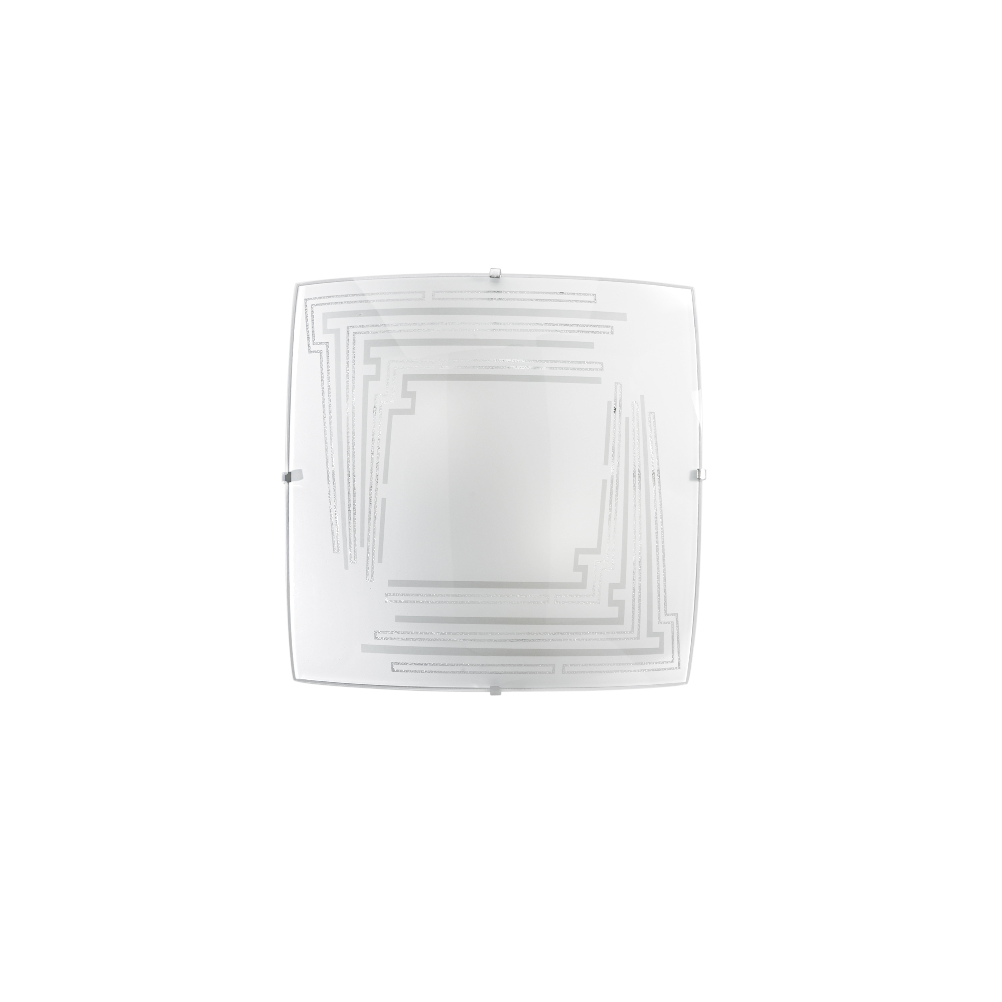 CONCEPT ceiling light in white glass 30 cm - Luce Ambiente e Design