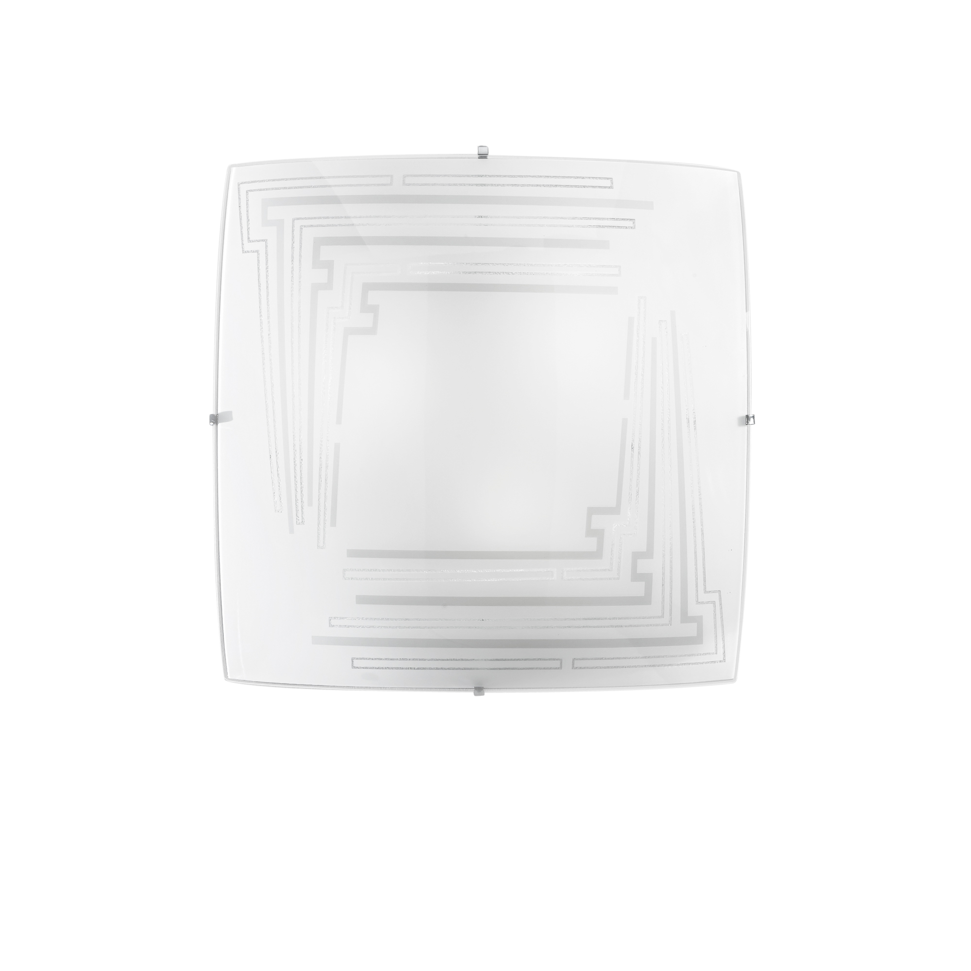 CONCEPT ceiling light in white glass 40 cm - Luce Ambiente e Design
