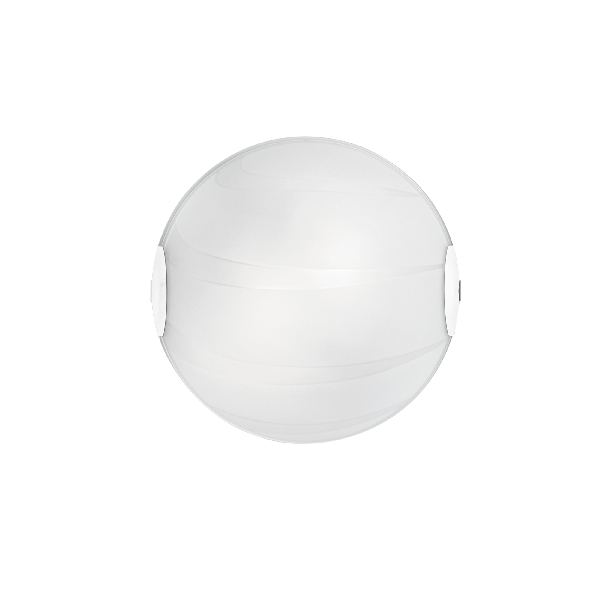 CRI ceiling light in white glass Ø 30 cm - Luce Ambiente e Design