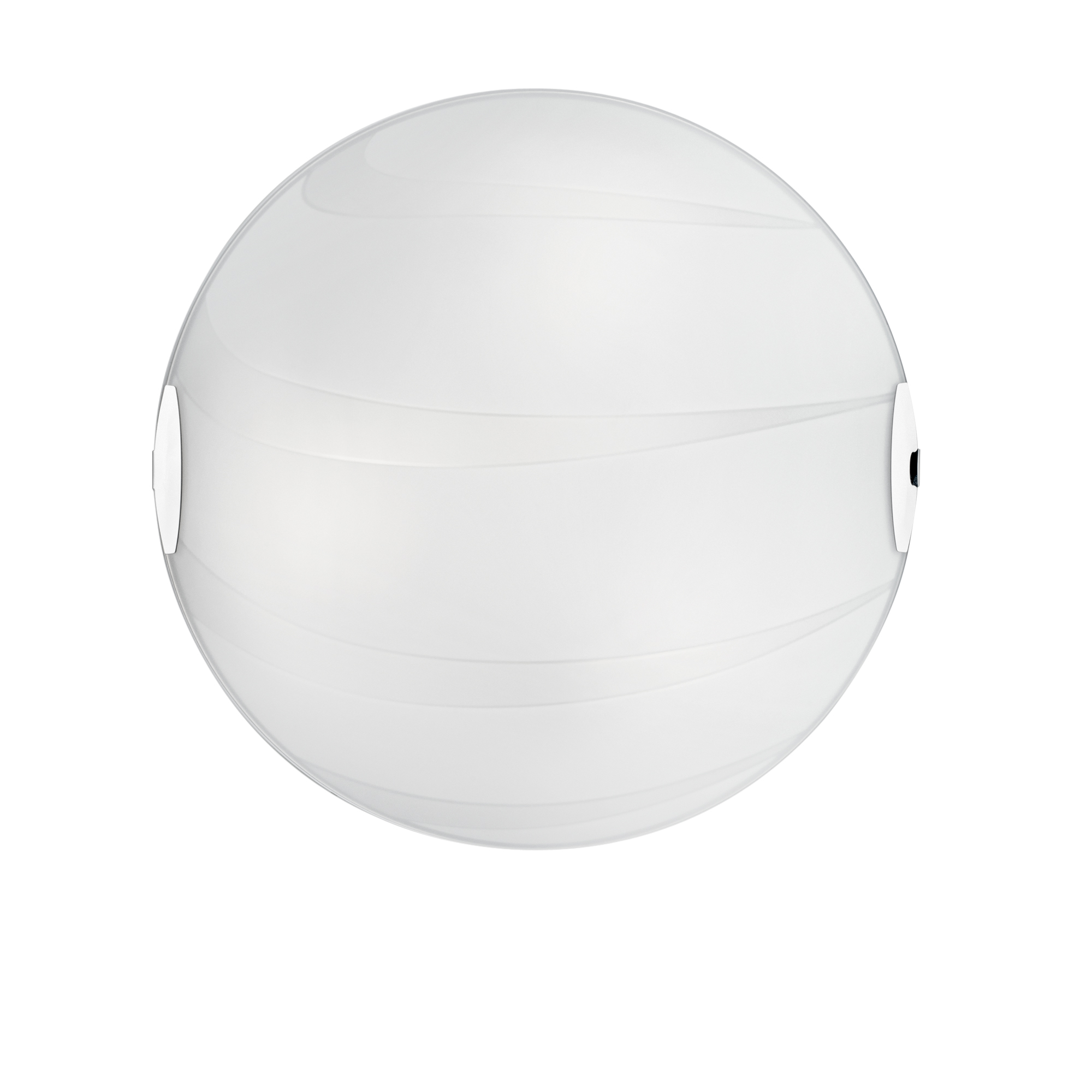 CRI ceiling light in white glass Ø 40 cm - Luce Ambiente e Design