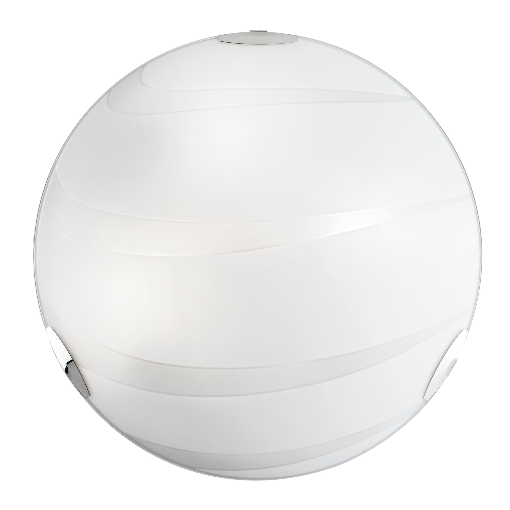 CRI ceiling light in white glass Ø 50 cm - Luce Ambiente e Design