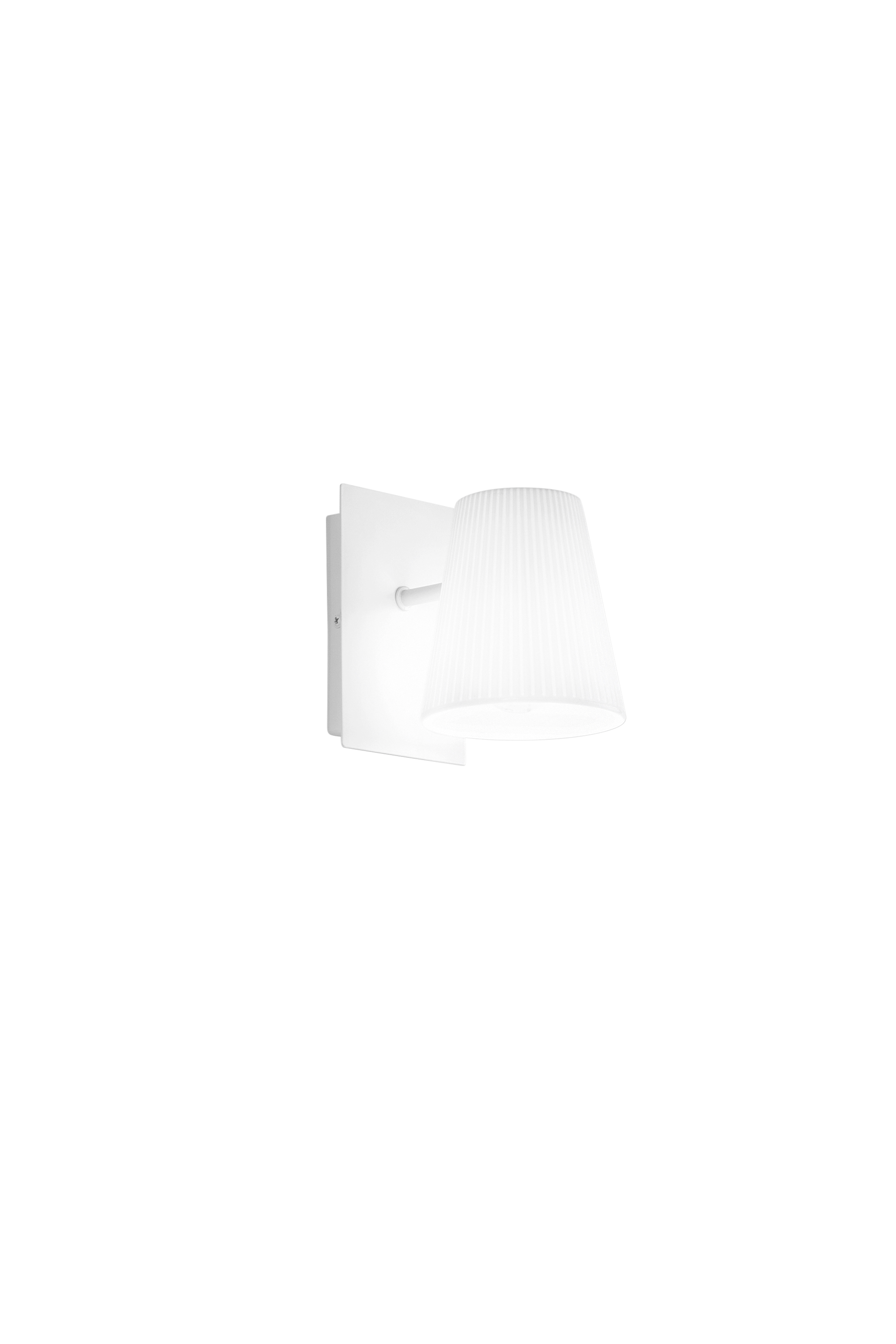 CULT white metal wall light with thermoplastic diffuser - Luce Ambiente e Design
