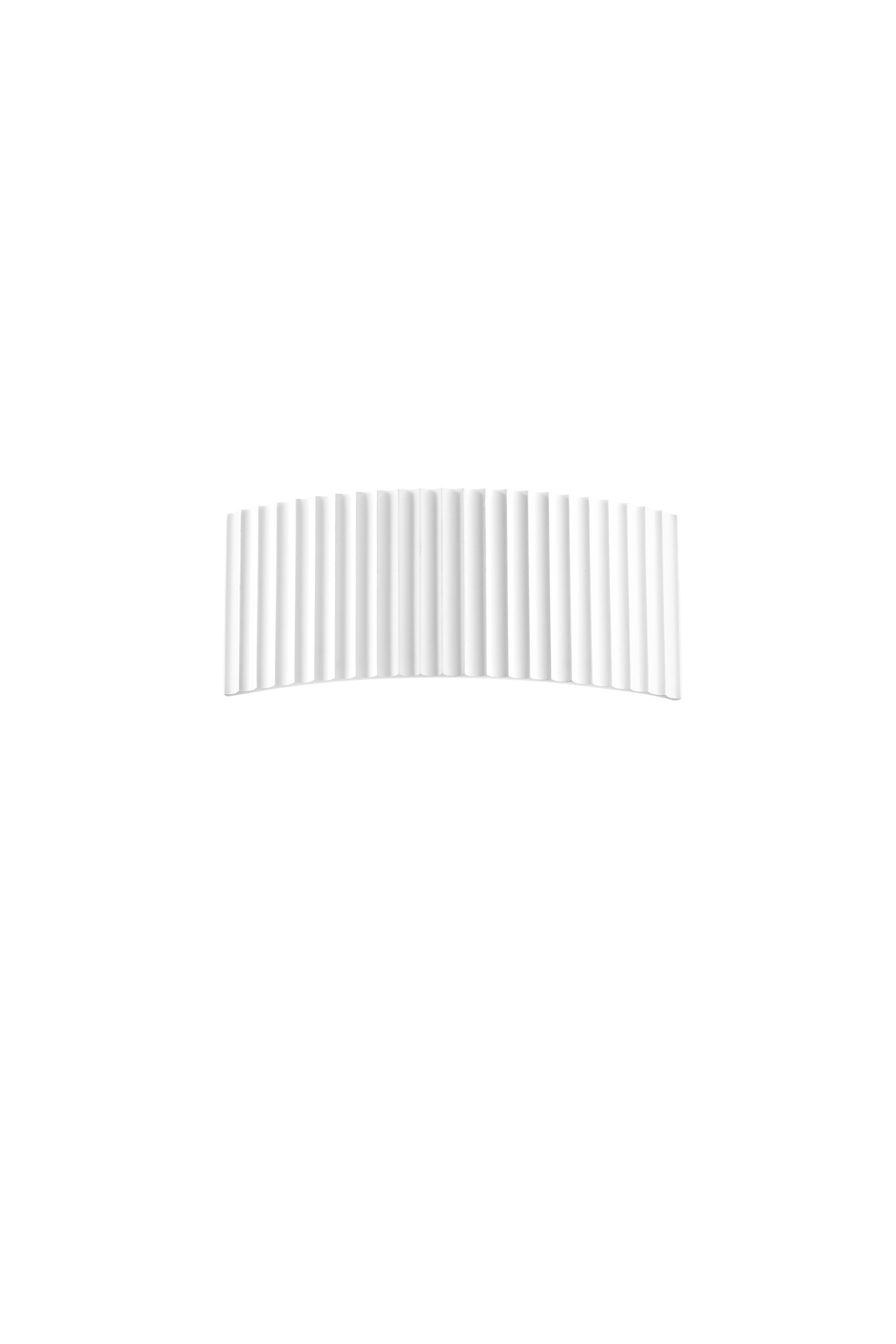 Cyprus wall light in white plaster - Luce Ambiente e Design