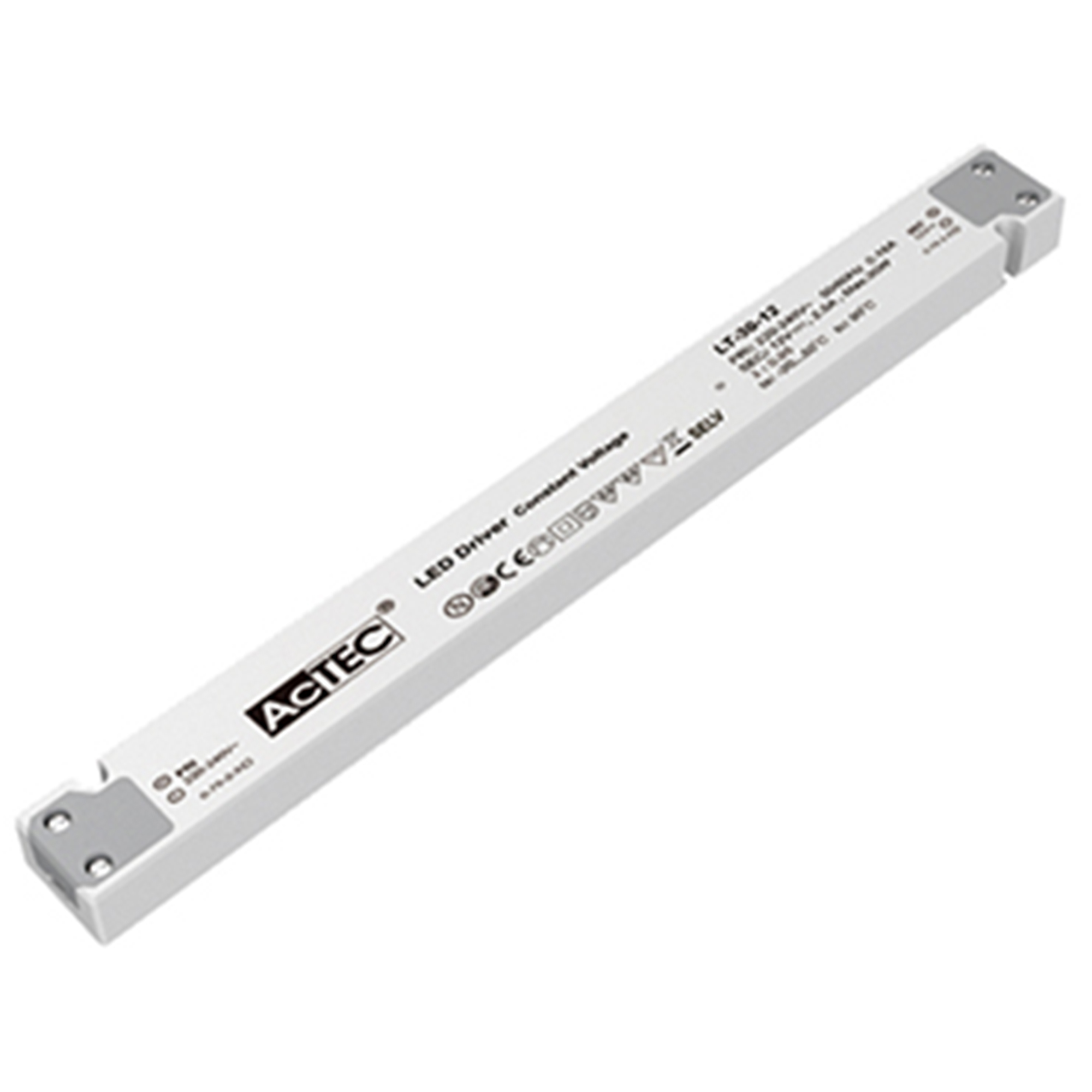 ACTEC LT DRIVER CONSTANT VOLTAGE OUTPUT DC24V 3.12A 75W INPUT AC220-240V - Intec
