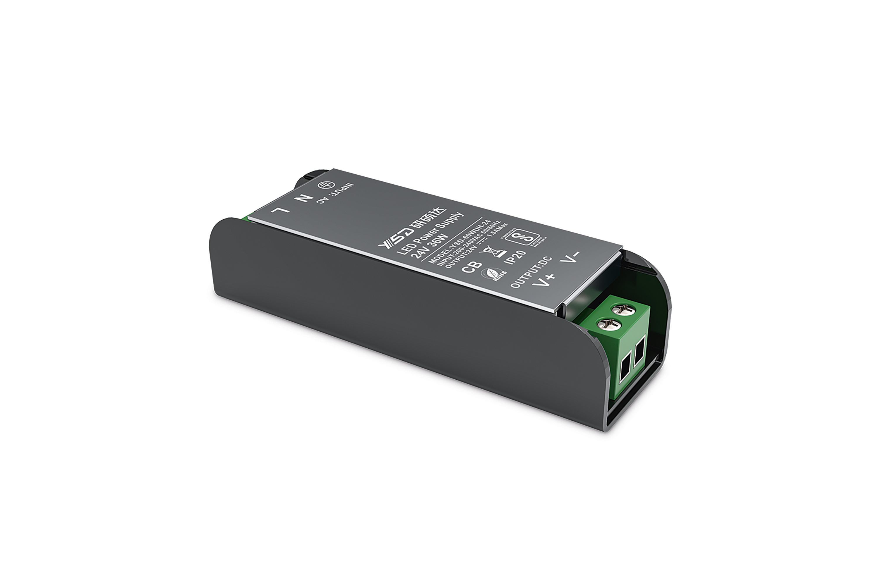 Output 24V 1.5A 36W input 100~240VAC - INTEC