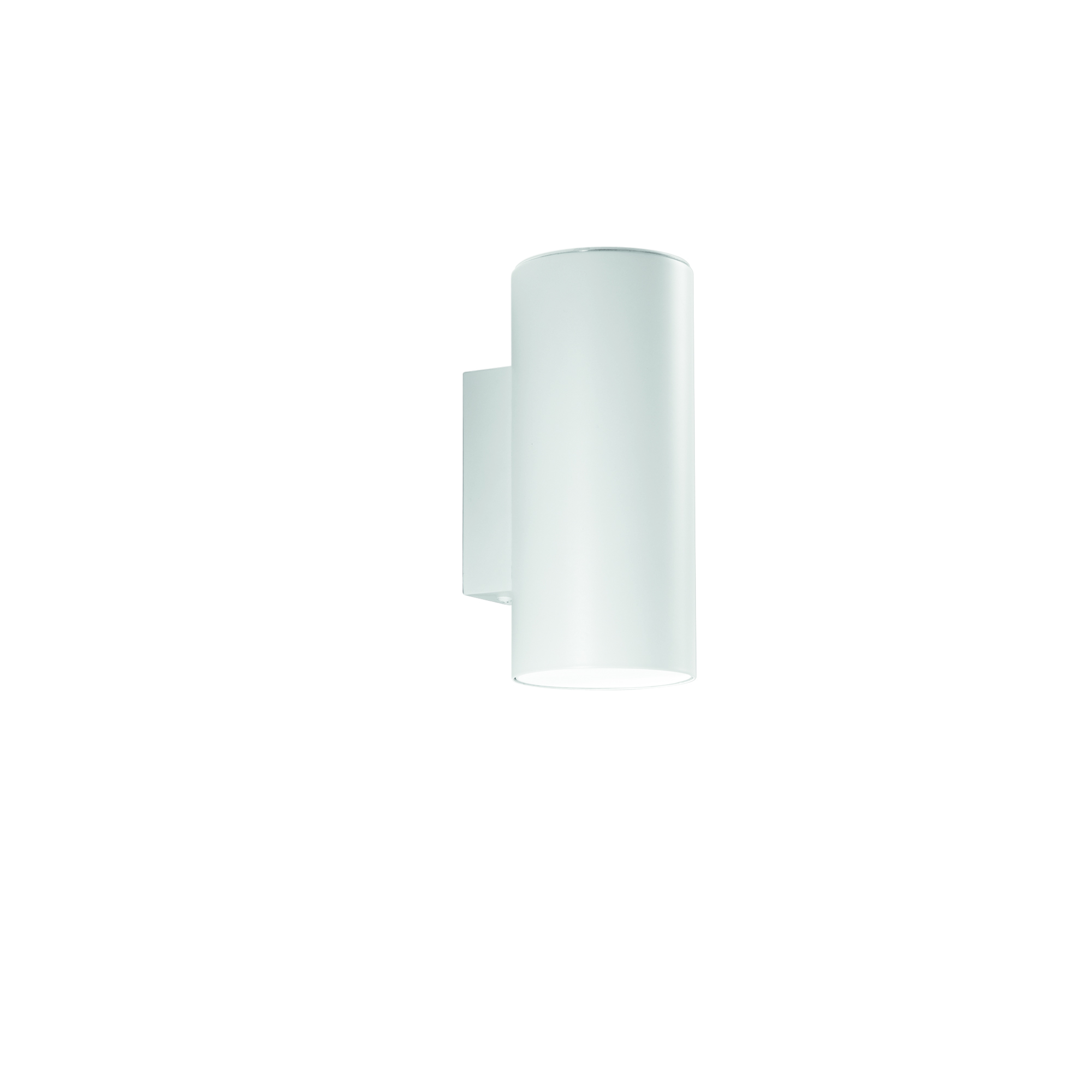 DUDUK round up-and-down wall light in white metal 10 cm - Luce Ambiente e Design
