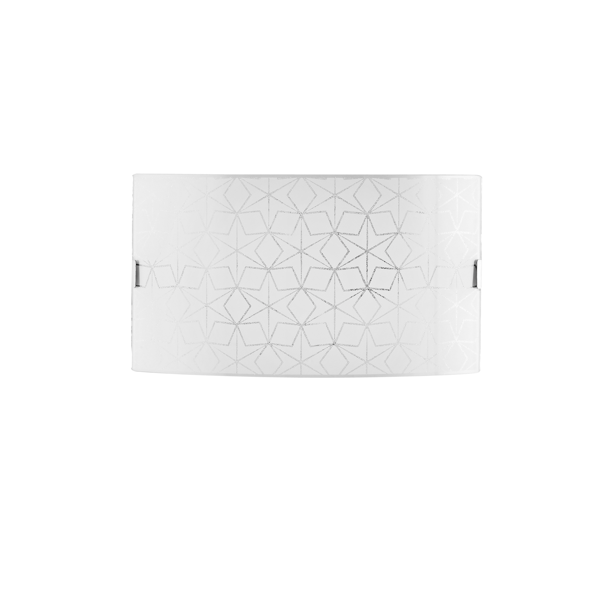 ESAGRAM wall light in white glass - Luce Ambiente e Design