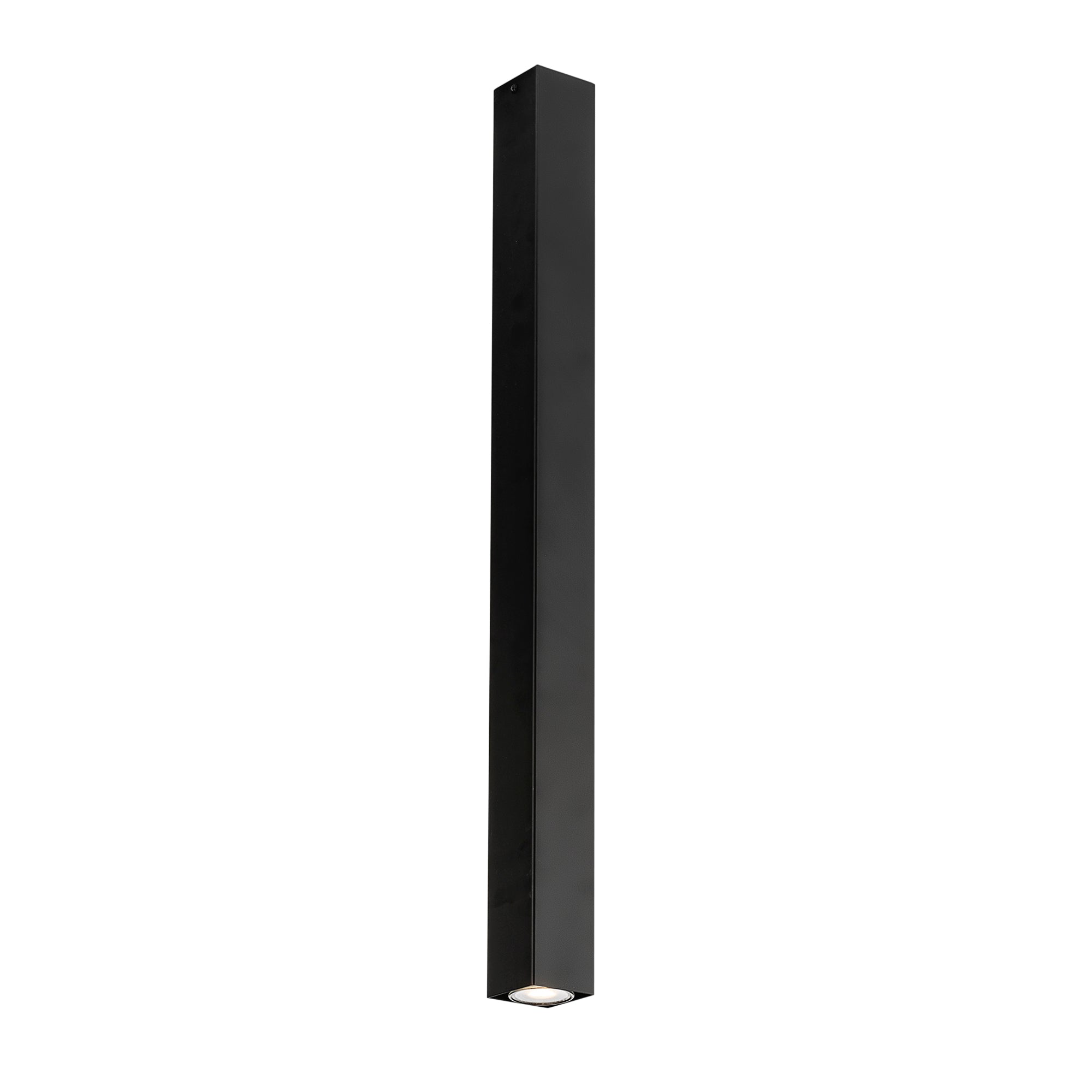 FLUKE square ceiling light in black metal 75 cm - Luce Ambiente e Design