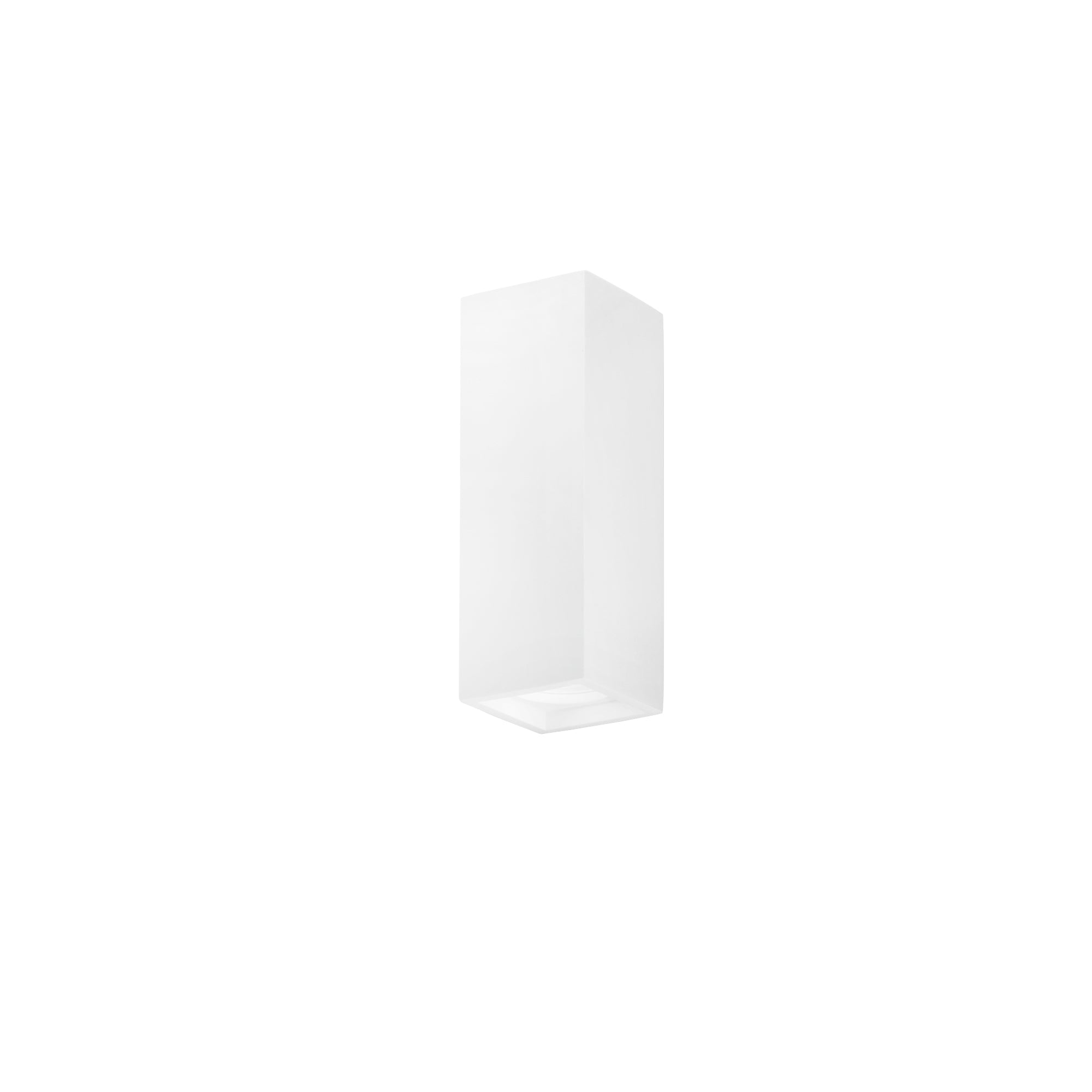 FOSTER wall light in paintable white plaster - Luce Ambiente e Design