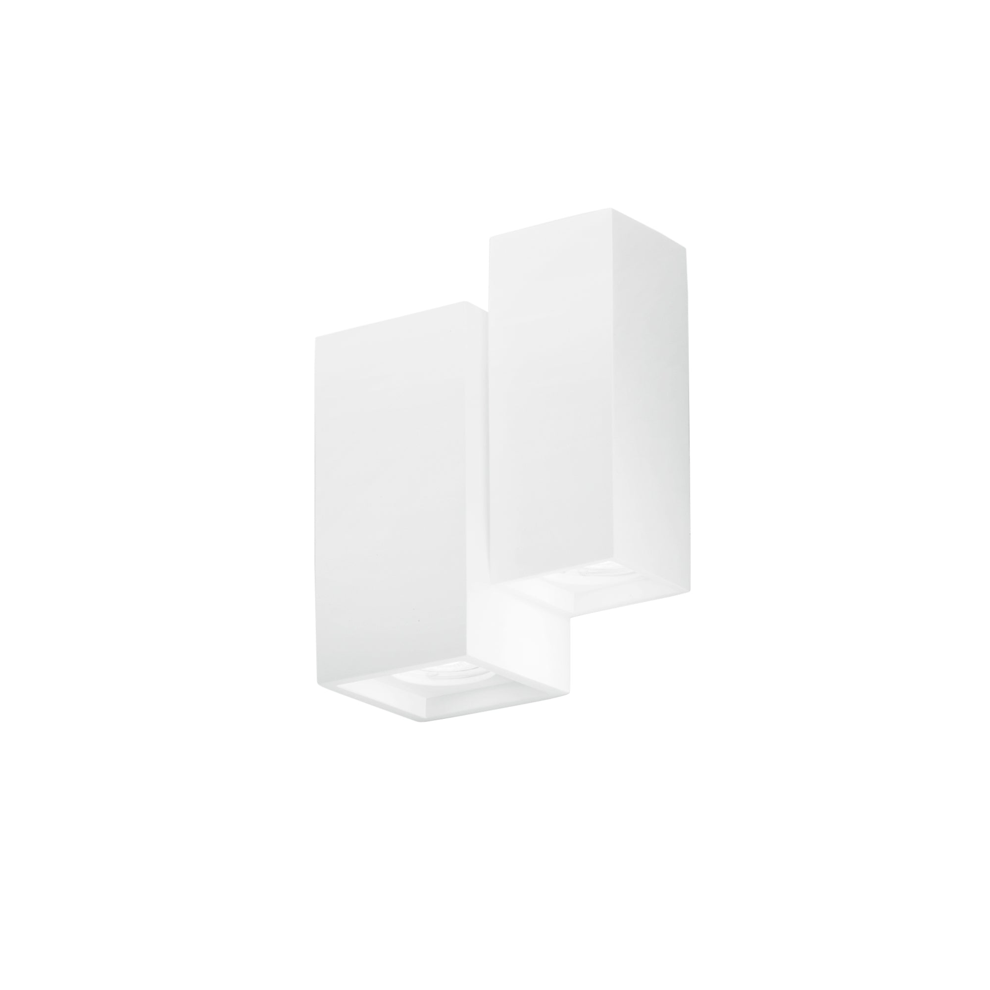 FOSTER wall light in paintable white plaster with four light points - Luce Ambiente e Design