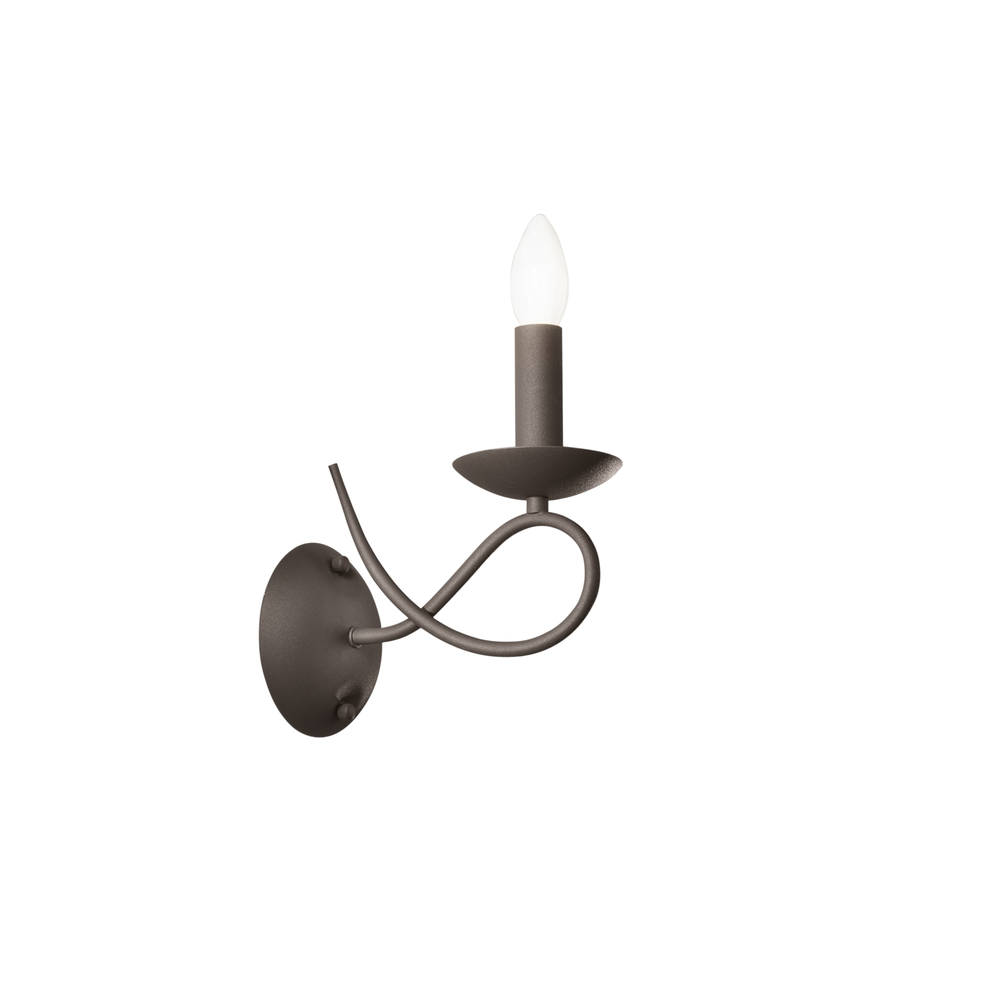 GINEVRA wall light in corten metal - Luce Ambiente e Design
