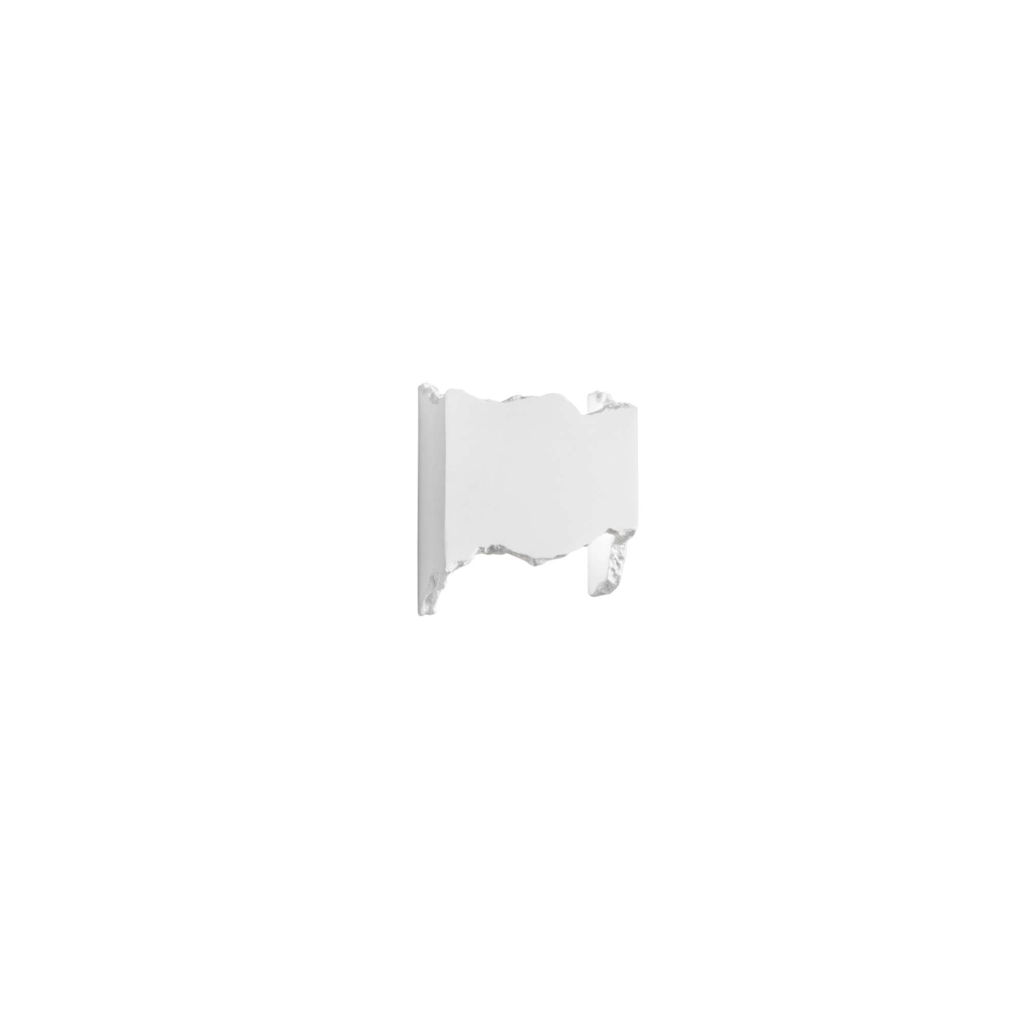 HEKLA wall light in paintable plaster - Luce Ambiente e Design