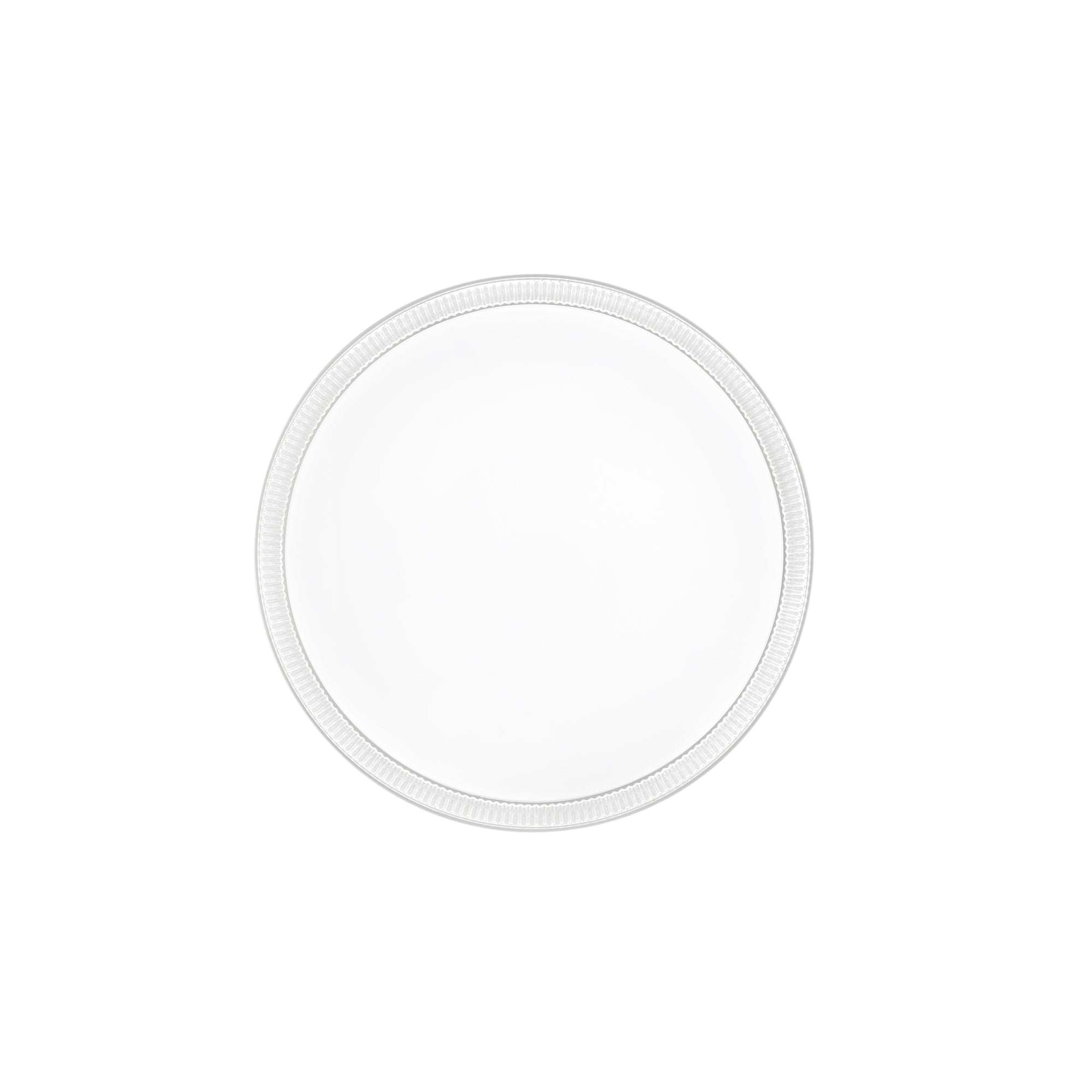 KAOS white LED ceiling light with diamond-cut edge - CCT Ø 40 cm - Luce Ambiente e Design