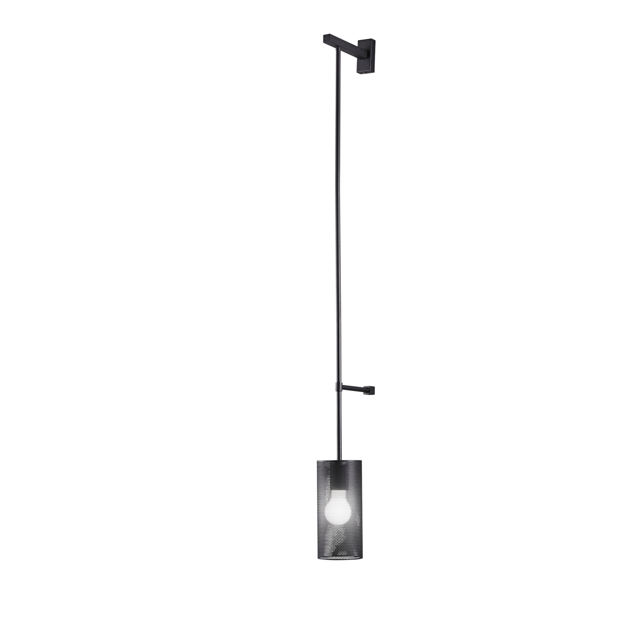 KING wall light in black metal - Luce Ambiente e Design