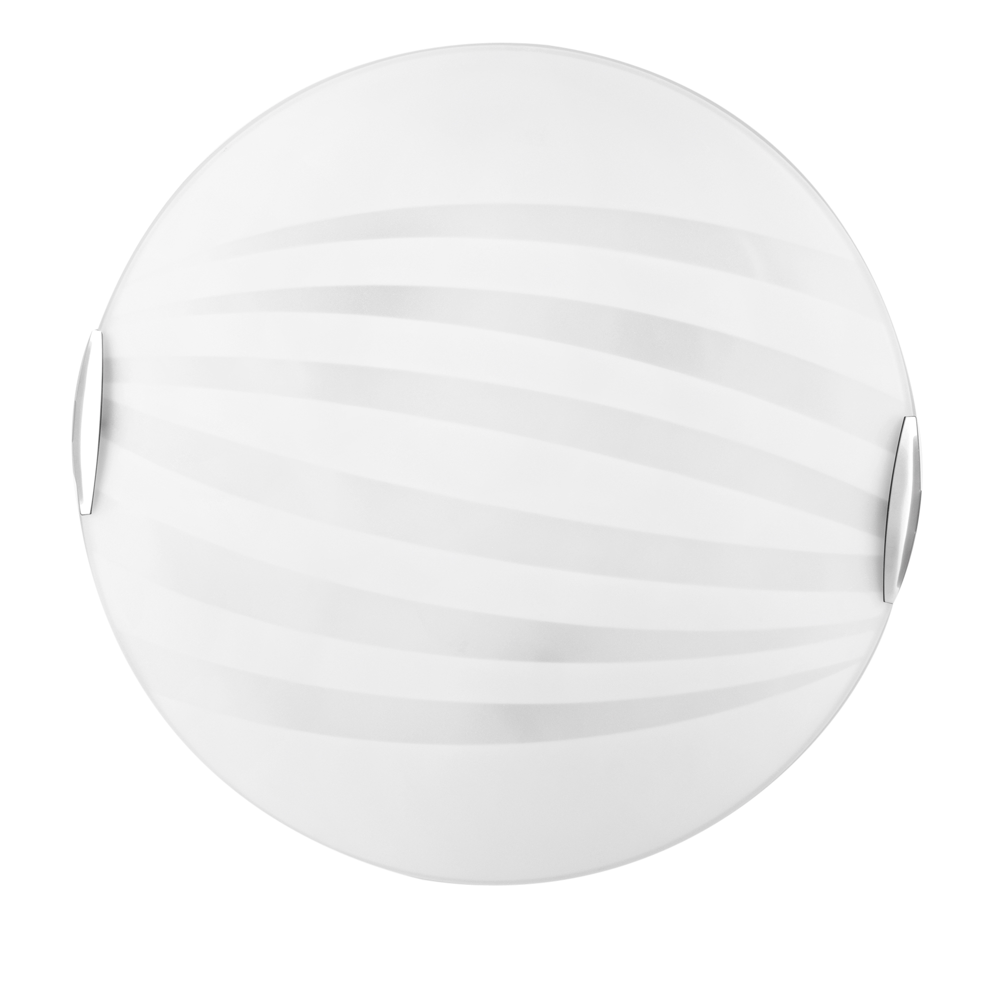 KUNA ceiling light in white glass Ø 40 cm - Luce Ambiente e Design