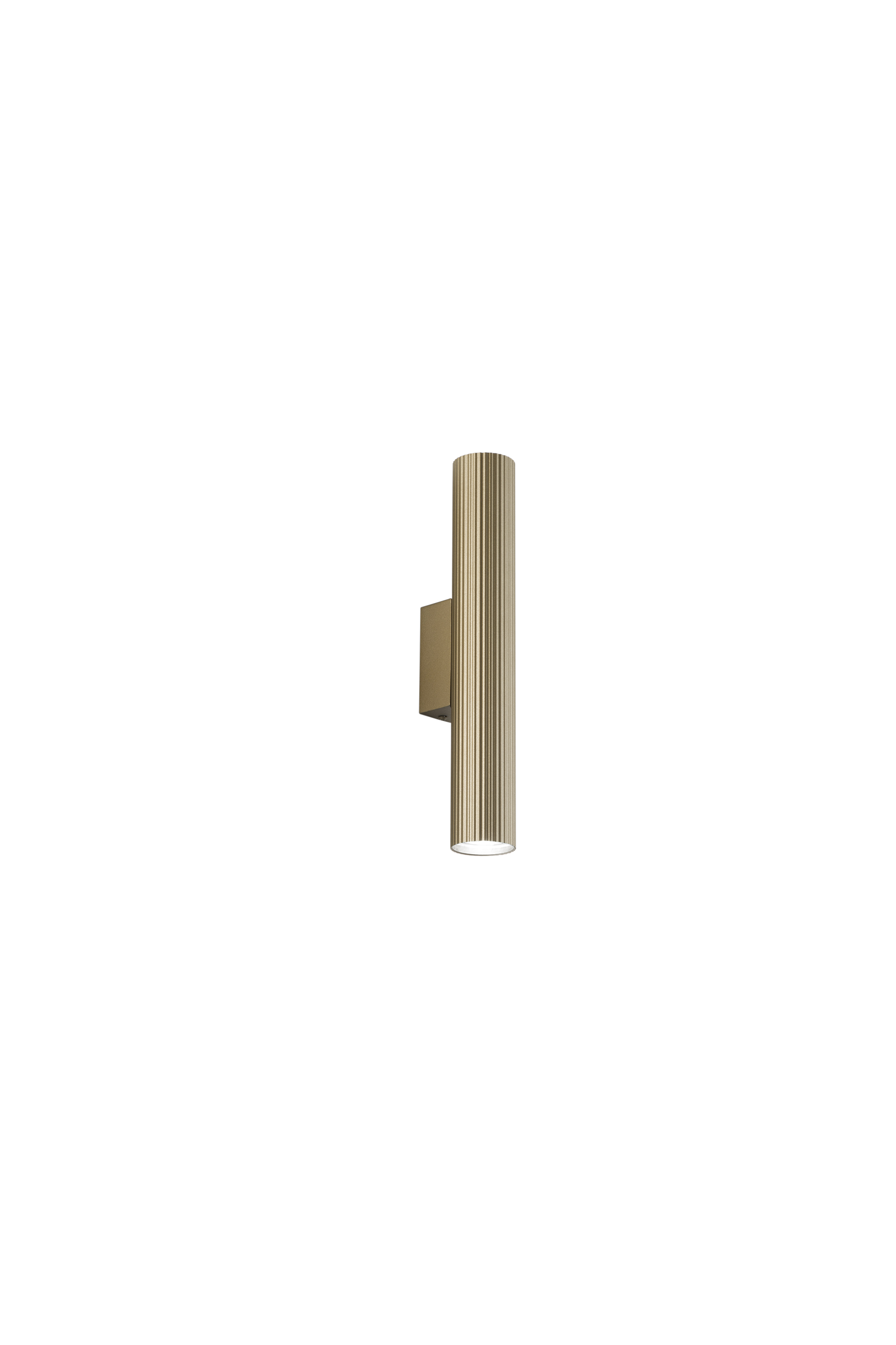 LORD wall light in gold steel and aluminium with bidirectional light beam h 35 cm - Luce Ambiente e Design