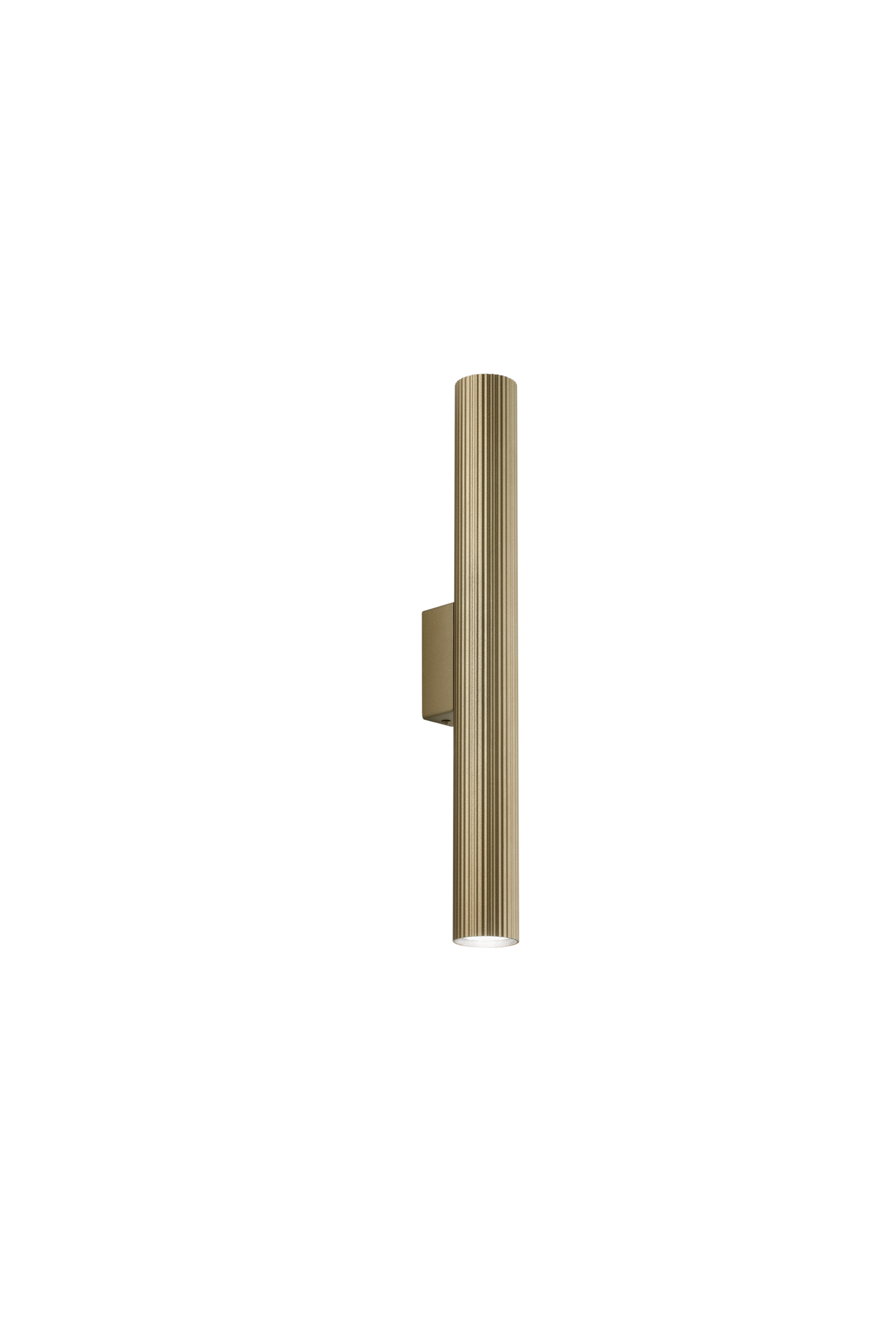 LORD wall light in gold steel and aluminium with bidirectional light beam h 50 cm - Luce Ambiente e Design