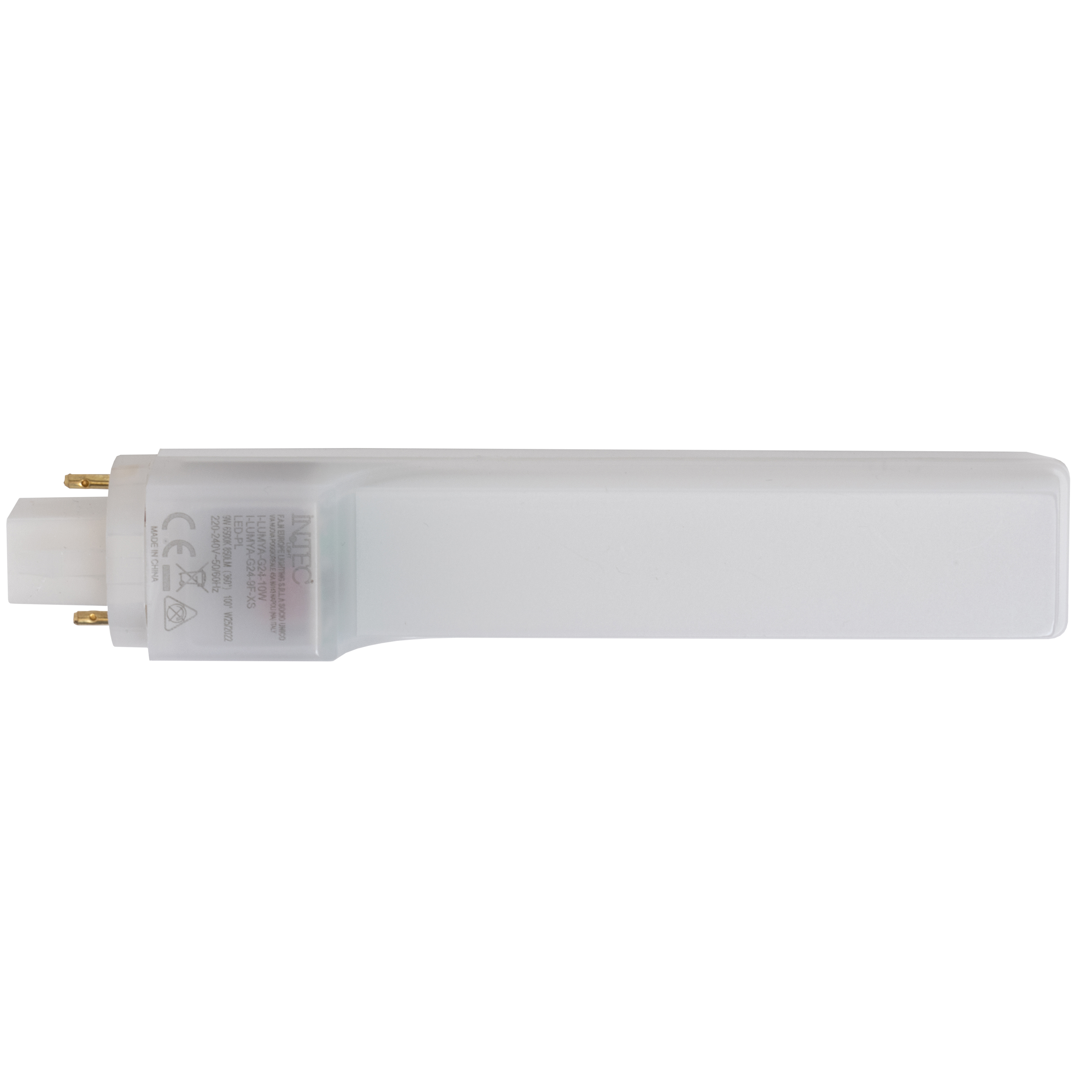 LED bulb G24 9W 850LM 6500K - Intec bulbs