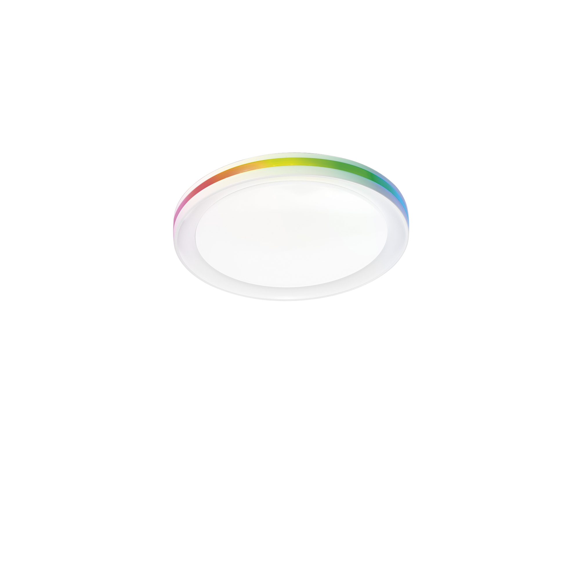 MAKEUP white LED ceiling light, CCT and RGB, 35W, 40 x 40 cm - Luce Ambiente e Design