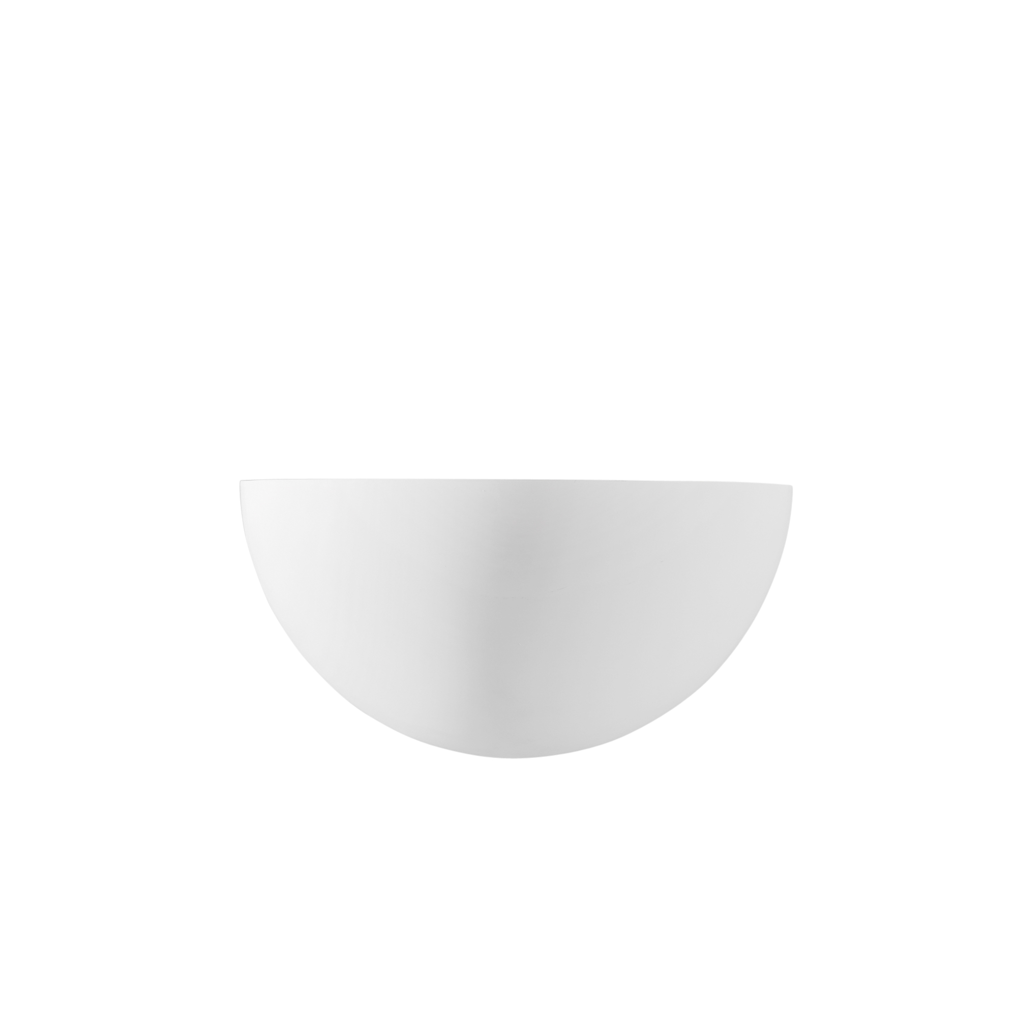 MORITZ wall light in paintable white plaster 25 cm - Luce Ambiente e Design