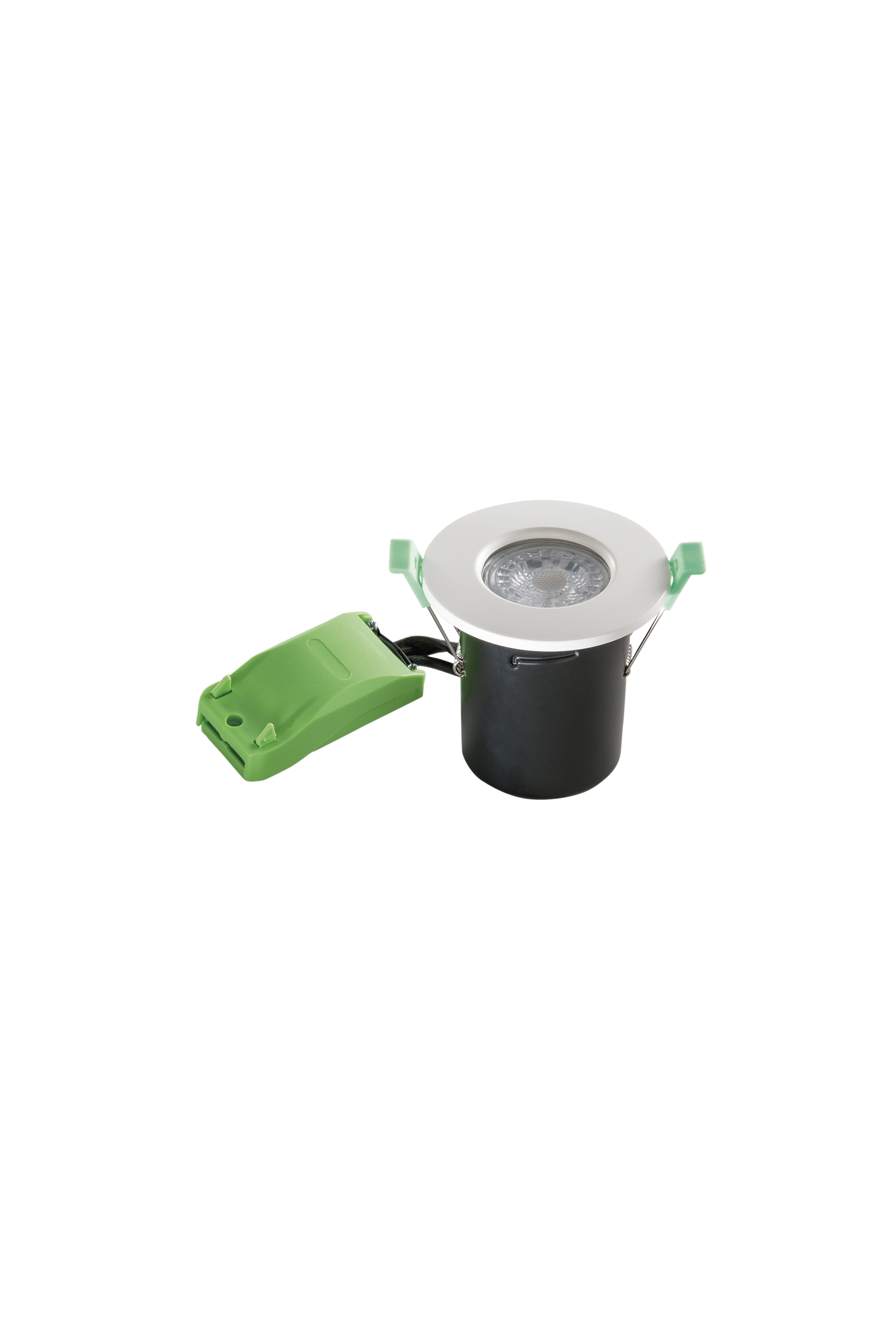 DUPLEX white metal recessed - INTEC