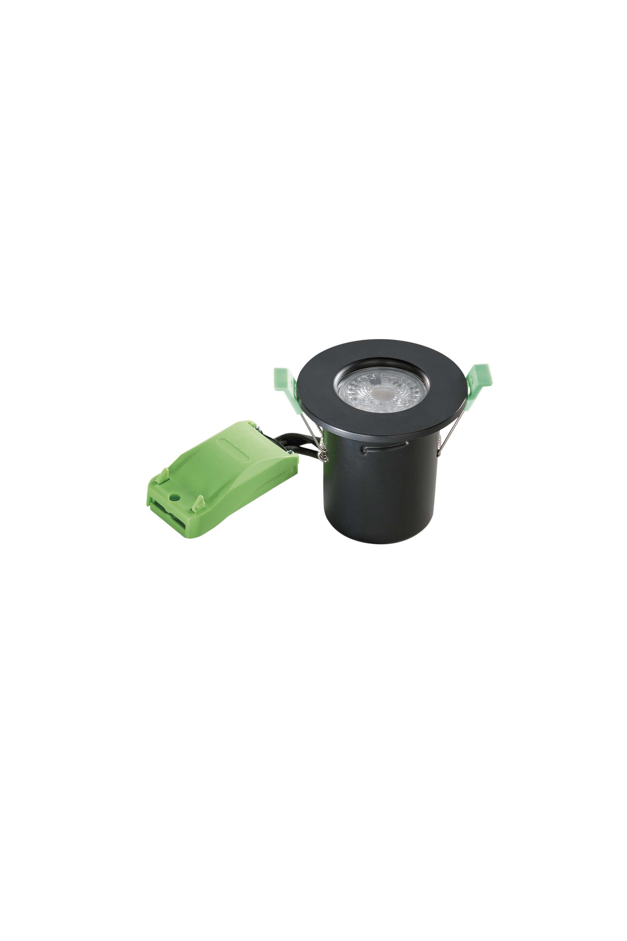DUPLEX black metal recessed - INTEC