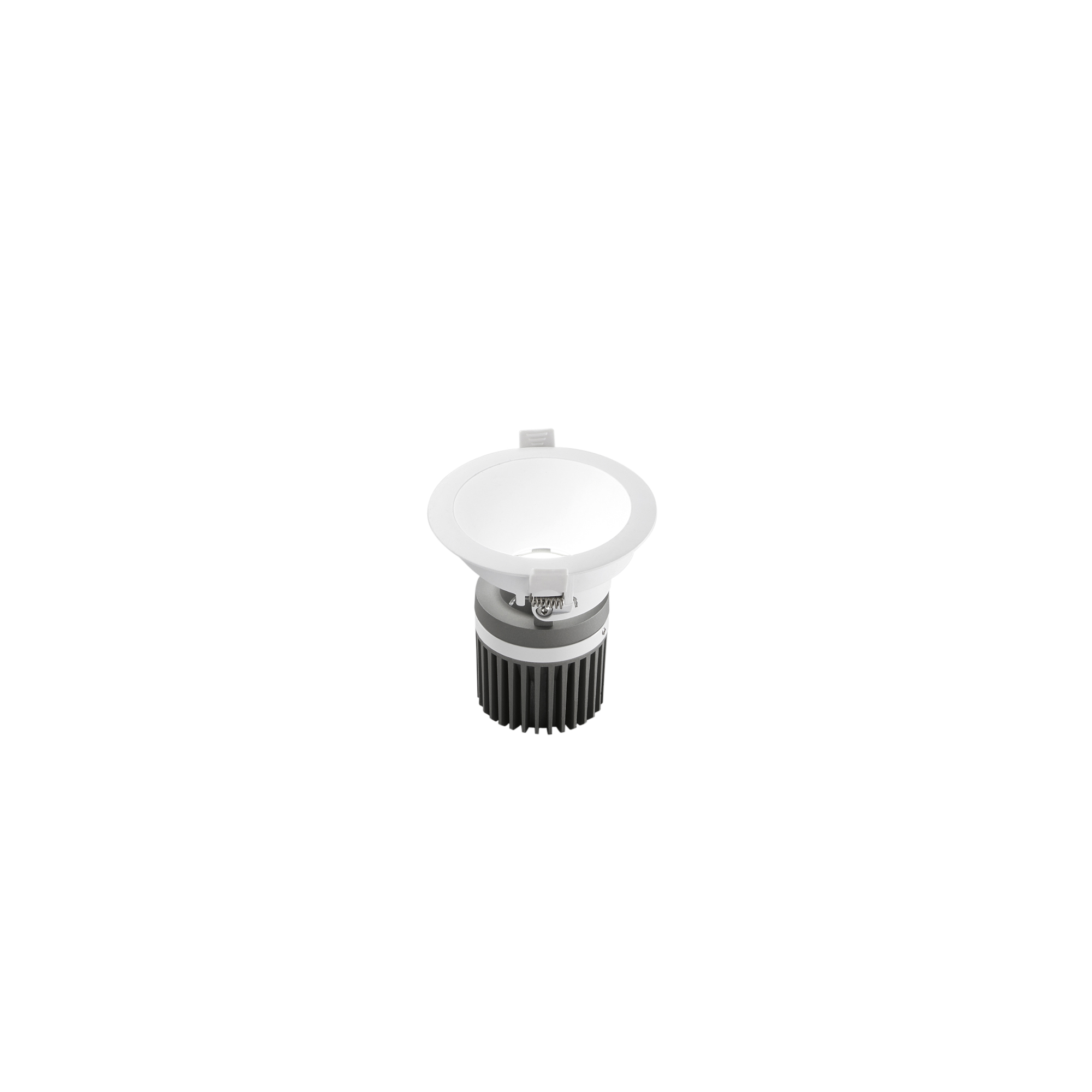 Elite anti-glare recessed spotlight with aluminum structure 10W - Adjustable spot, CCT function - INTEC