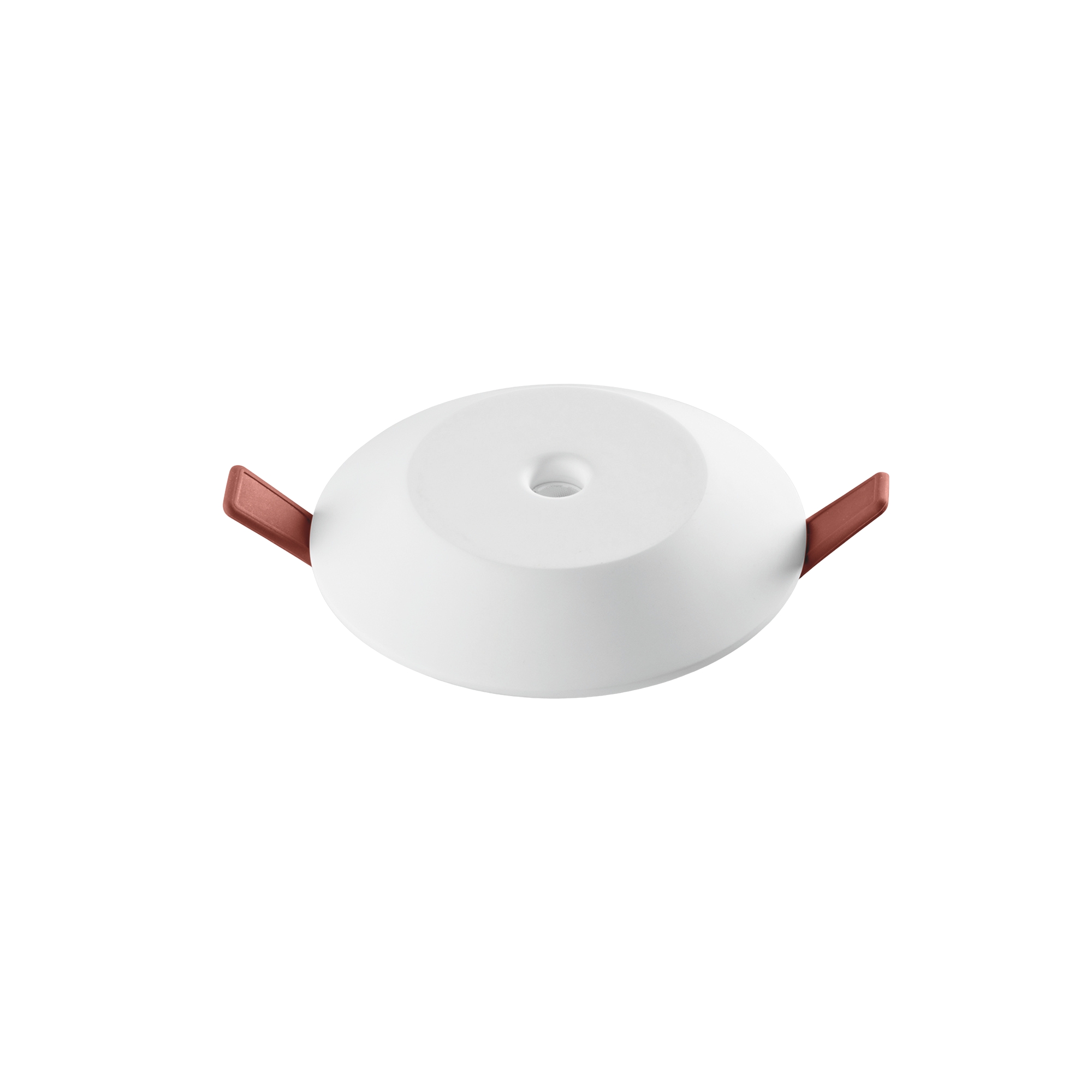 HALL round recessed light in paintable plaster, 4000K, Ø 13cm - INTEC