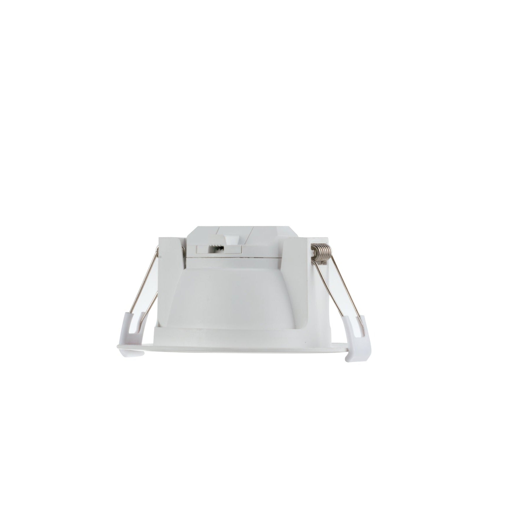 HORUS recessed LED spotlight in white PC 10W 4000K (natural light) dimmable, Ø 12 cm - Intec