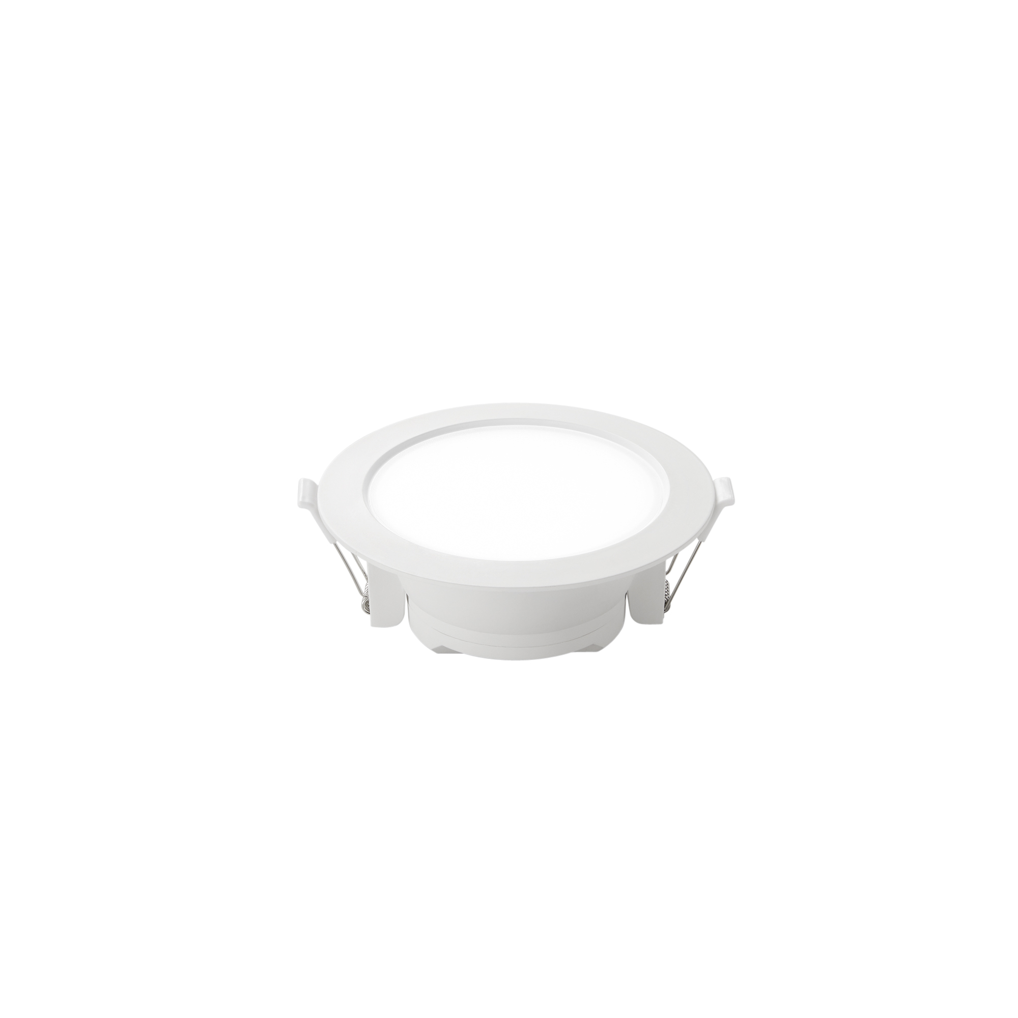 HORUS recessed LED spotlight in white PC 15W 4000K (natural light) dimmable, Ø 15 cm - Intec