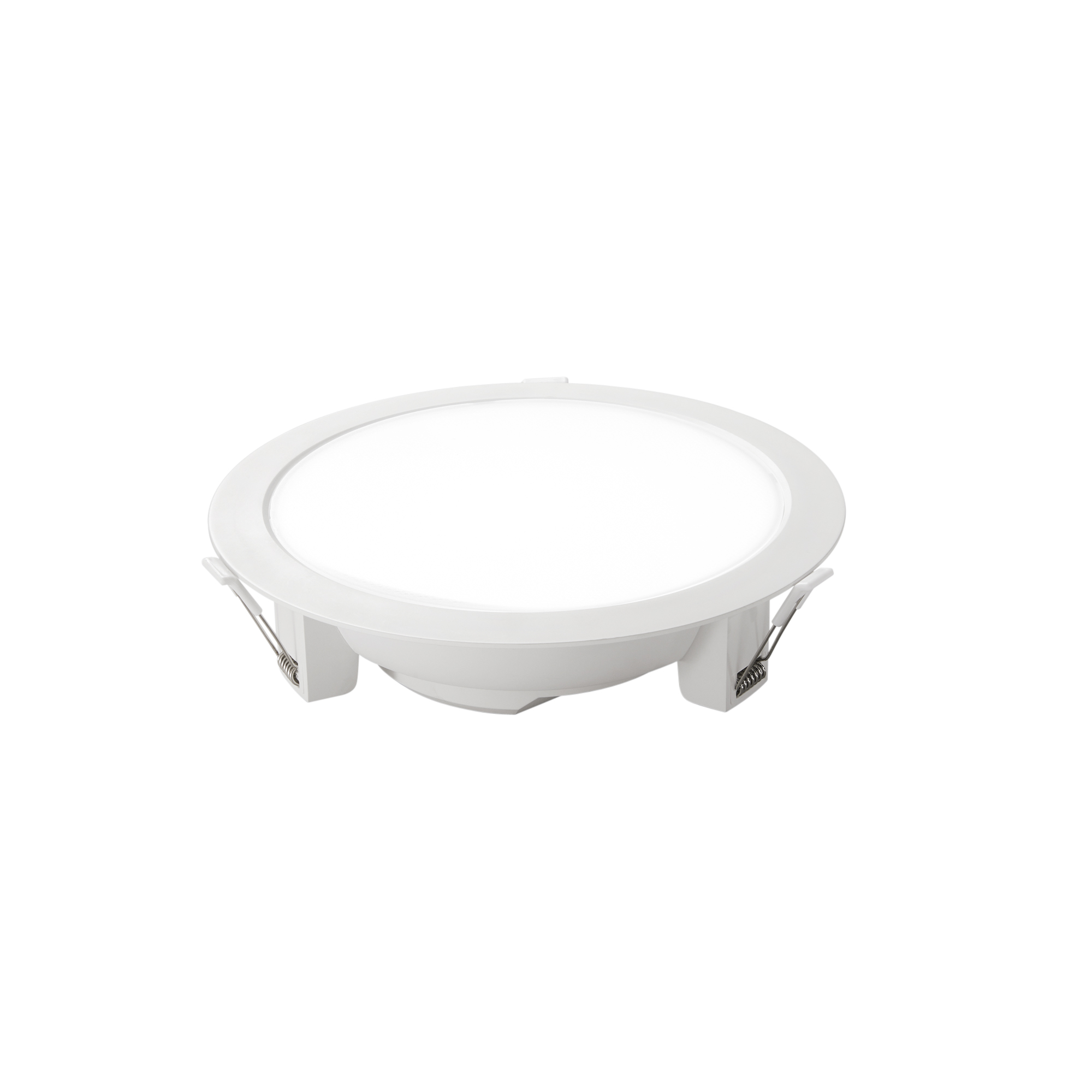 HORUS recessed LED spotlight in white PC 25W 4000K (natural light) dimmable, Ø 23 cm - Intec