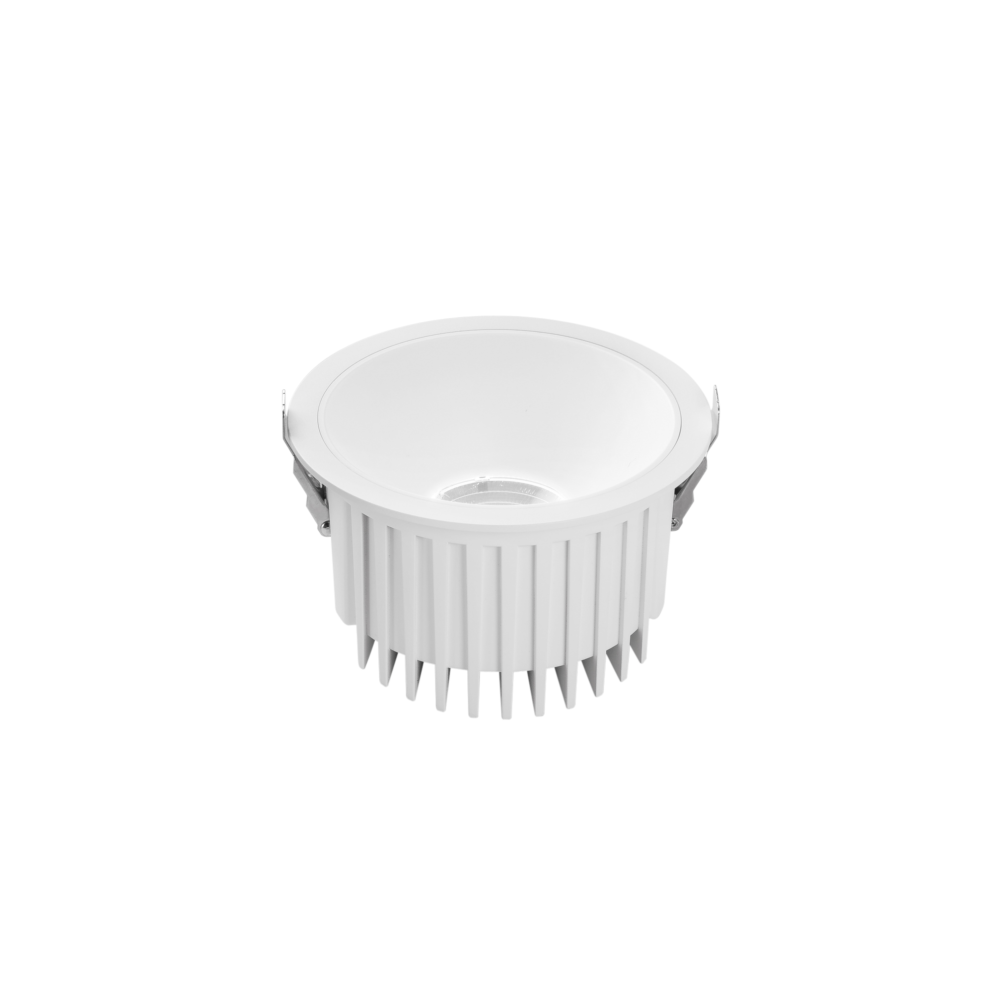 QUANTUM recessed LED spotlight in aluminum CCT with DALI-ready - 30W - white - Intec