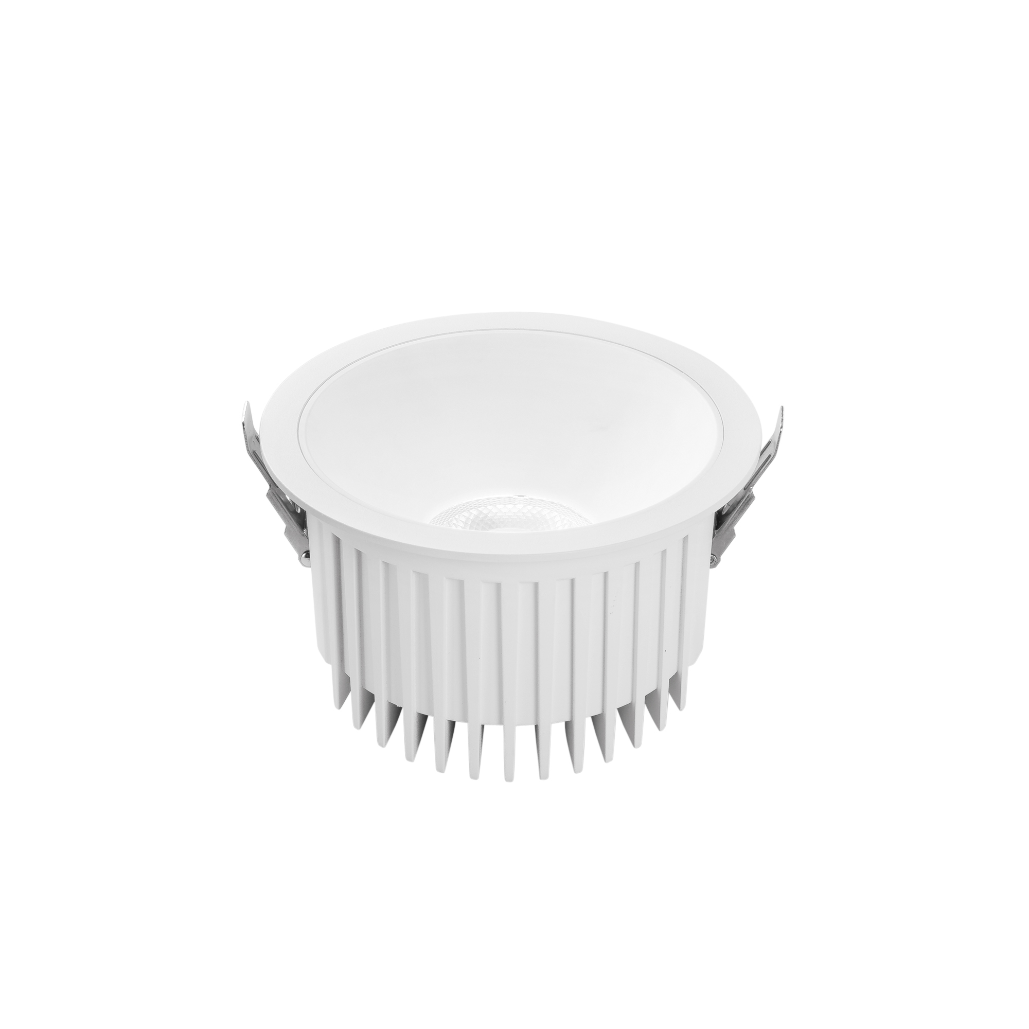 QUANTUM recessed LED spotlight in aluminum CCT with DALI-ready - 40W - white - Intec